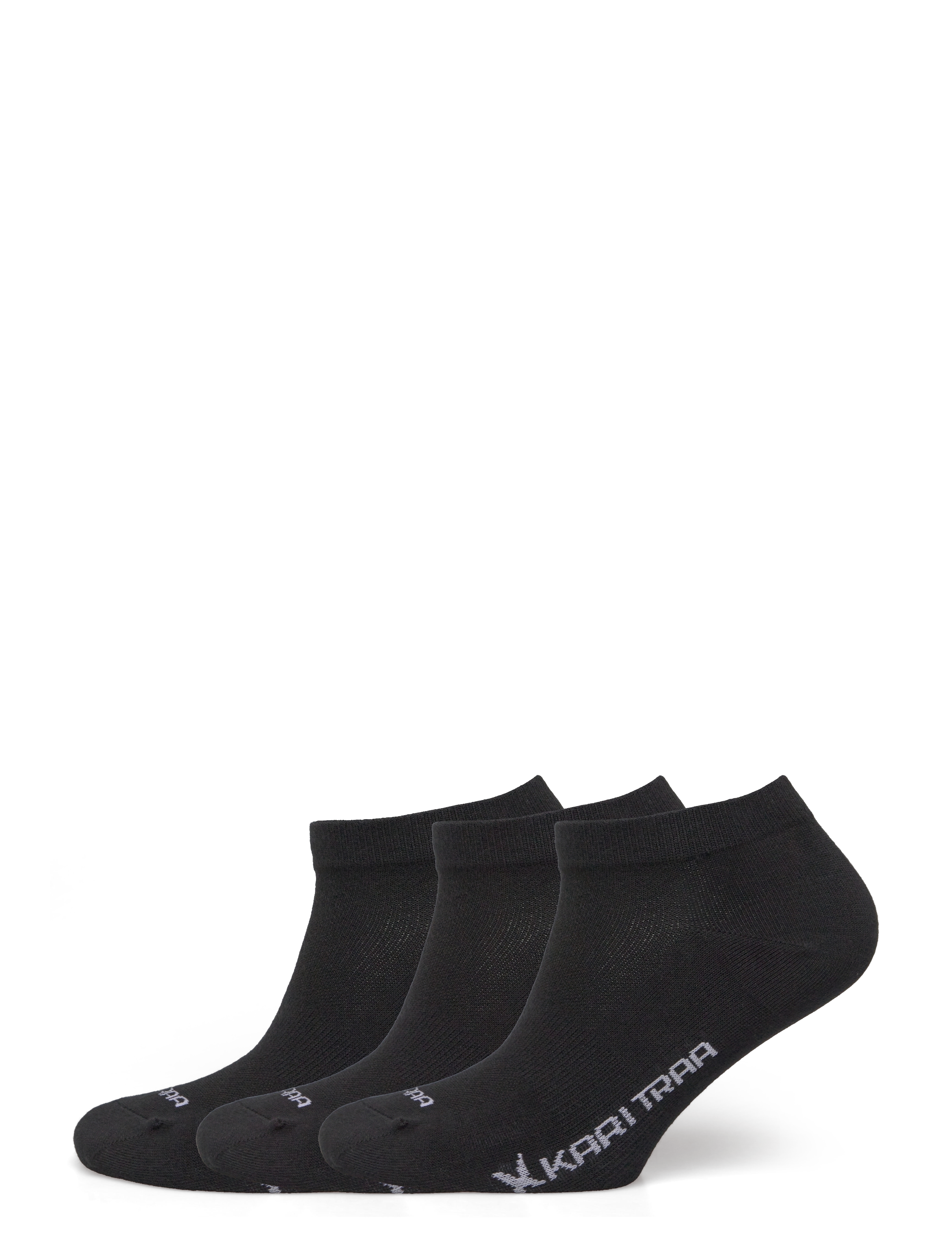 Kari Traa Tåfis Sock 3Pk, 36-38, Black, Sokker > Footies-Ankelsokker, Dame