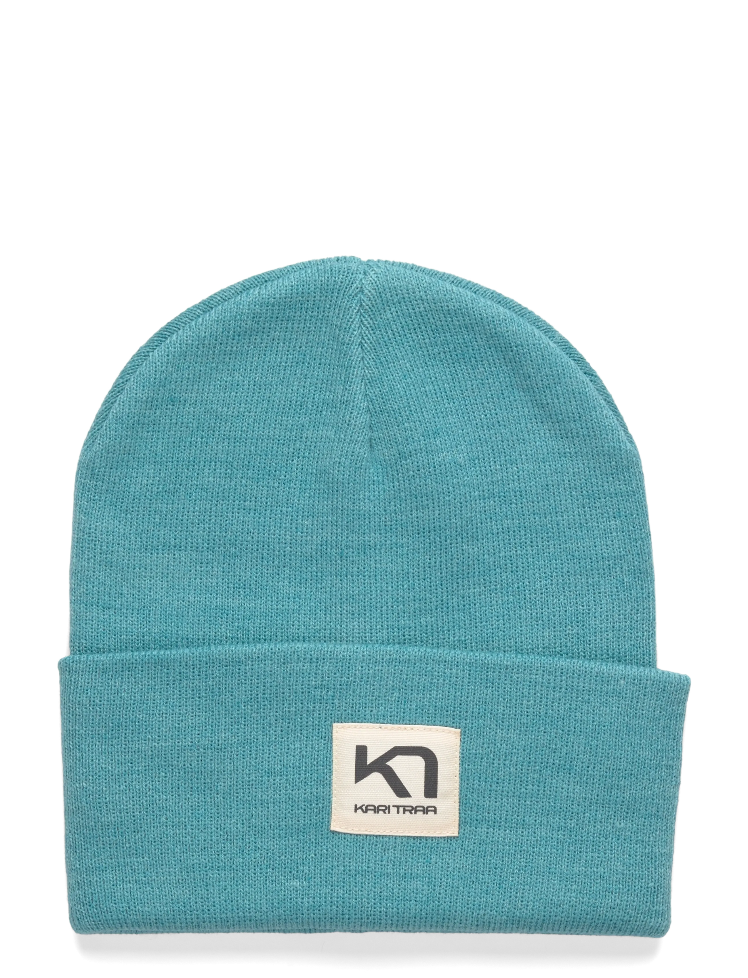 KARI TRAA Røthe Pudelmütze Blau - One Size - Damen
