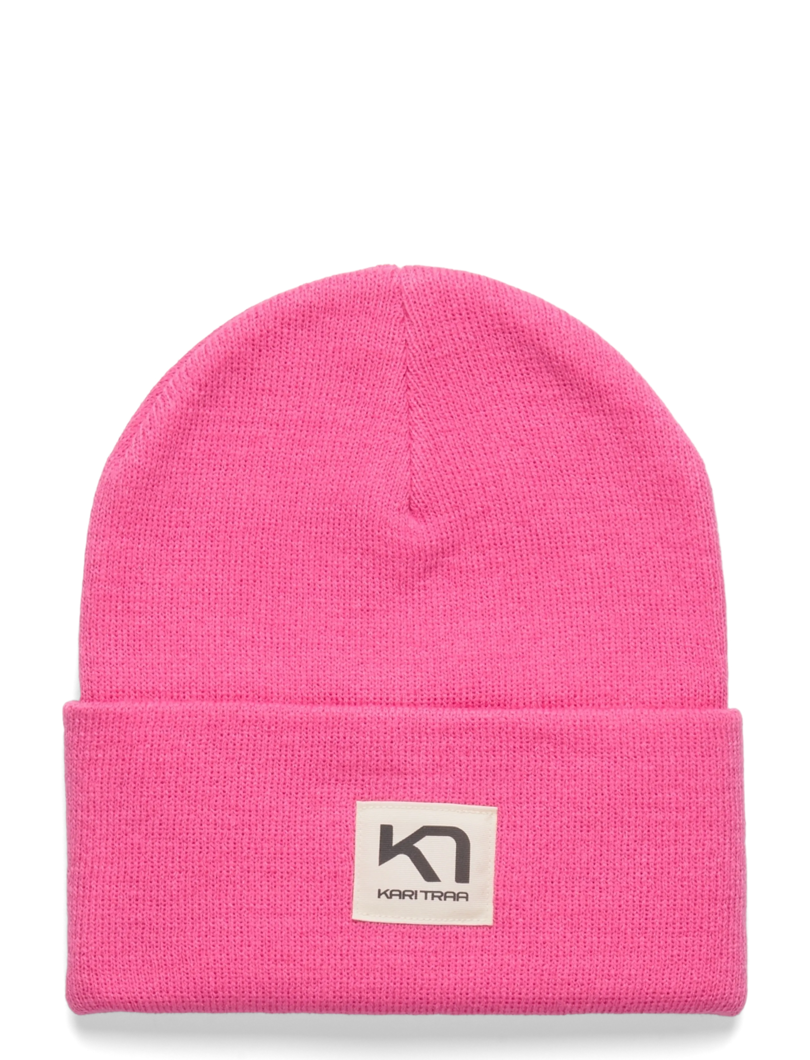 KARI TRAA Røthe Pudelmütze Pink - One Size - Damen