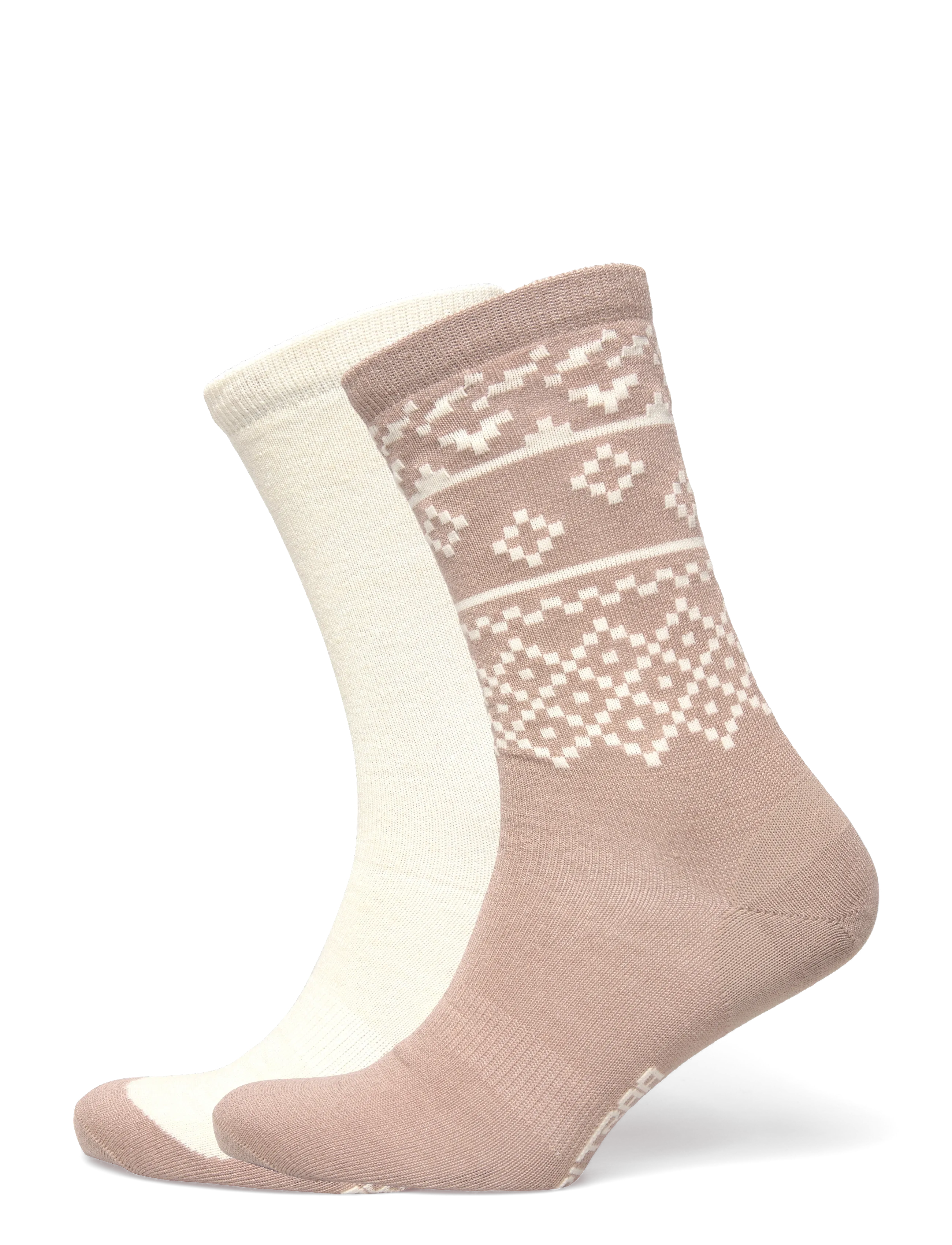 Kari Traa RAGNA HIKING SOCK 2PK - Kari Traa - MOC / cream