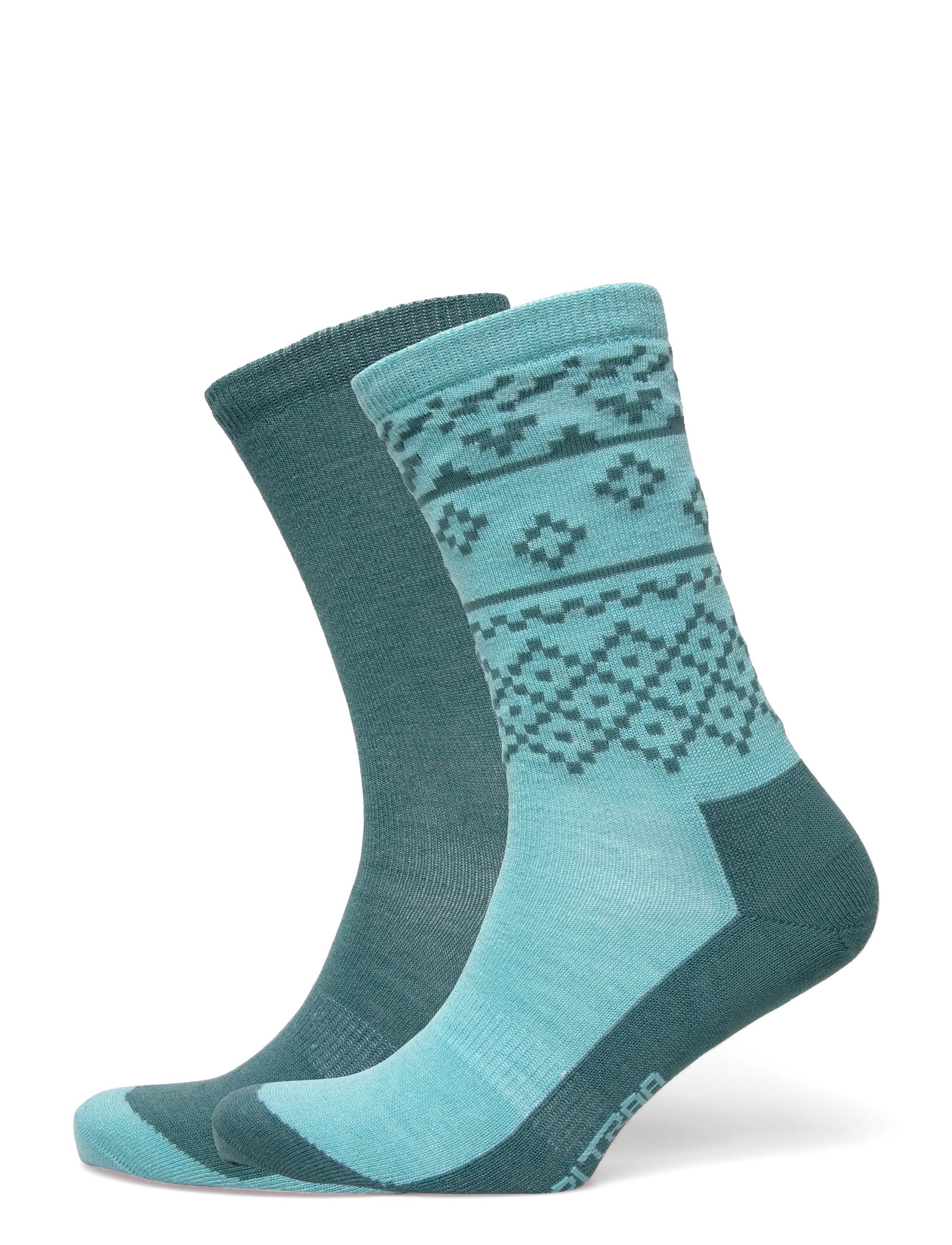 Kari Traa Ragna Hiking Sock 2Pk, 36-38, Socks, Mehrfarbig/gemustert - Regular Frauen