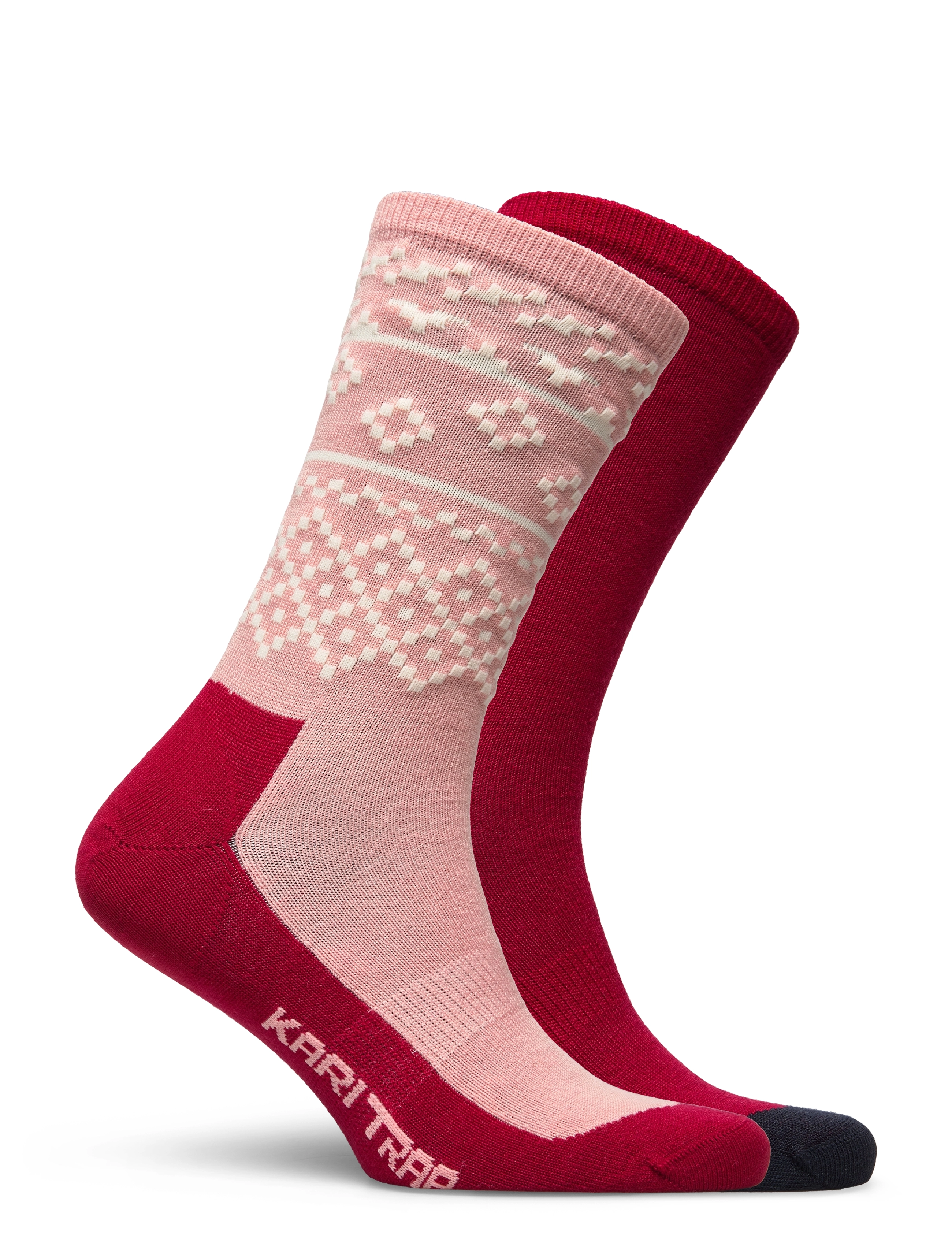 Kari Traa - RAGNA HIKING SOCK 2PK - najniższe ceny - red - 1