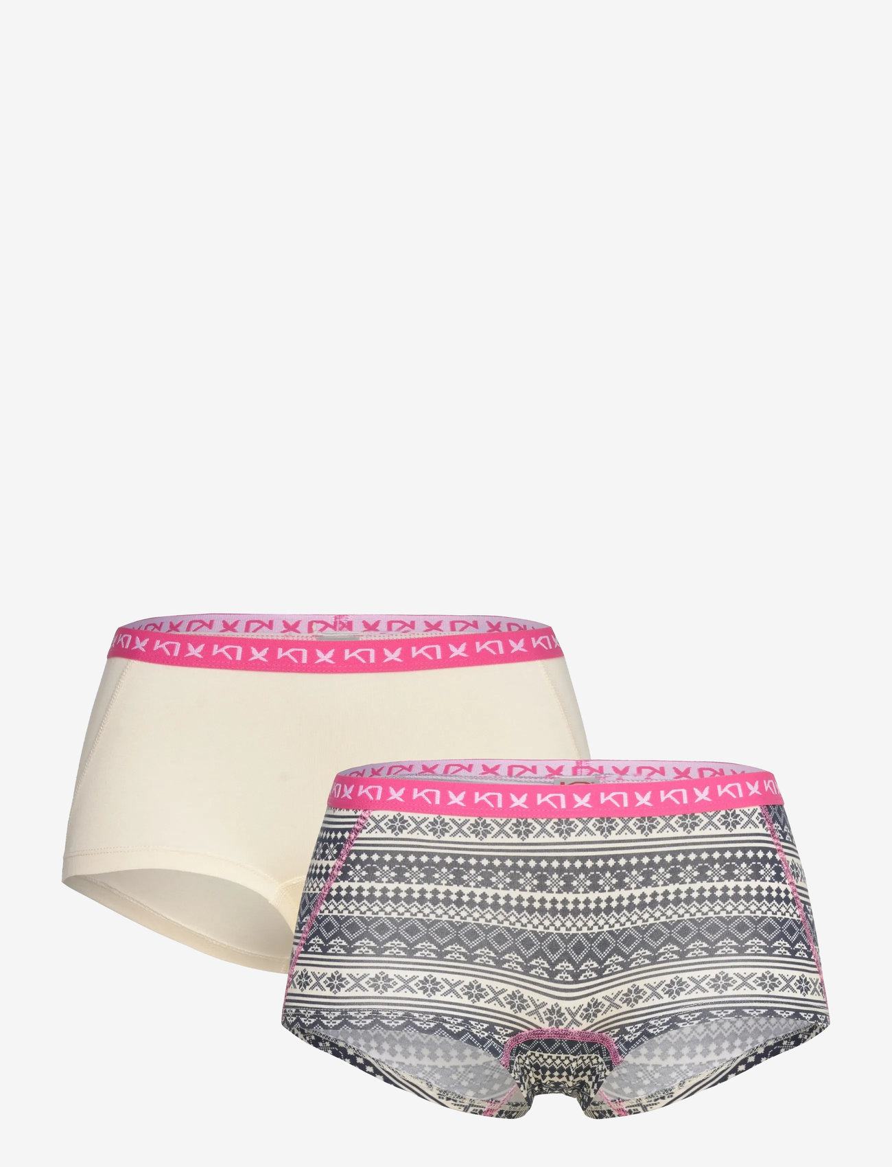 Kari Traa TINA HIPSTER 2PK - Aluspesu - NWHITE / multi