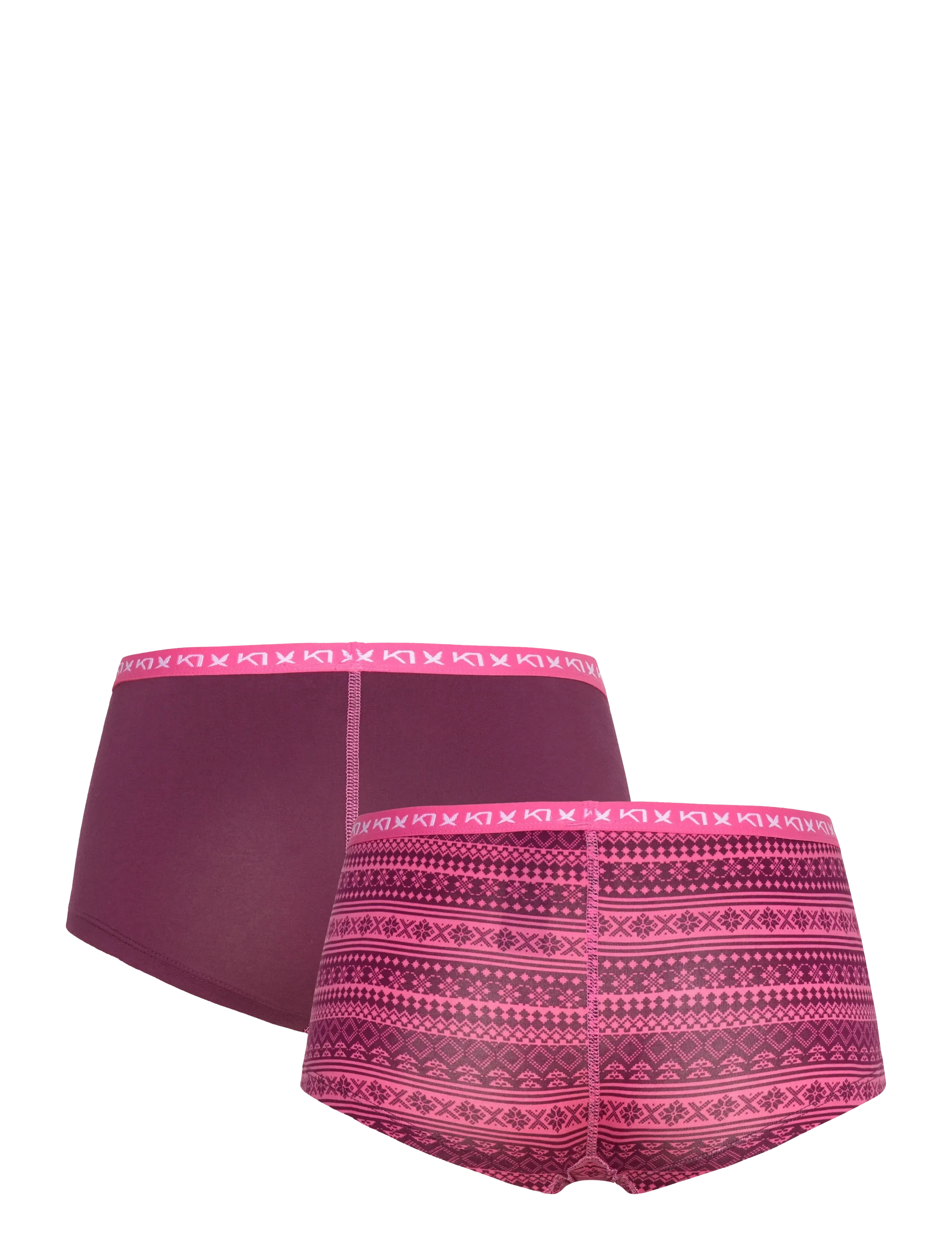 Kari Traa - TINA HIPSTER 2PK - aluspesu ja sokid - wine - 2