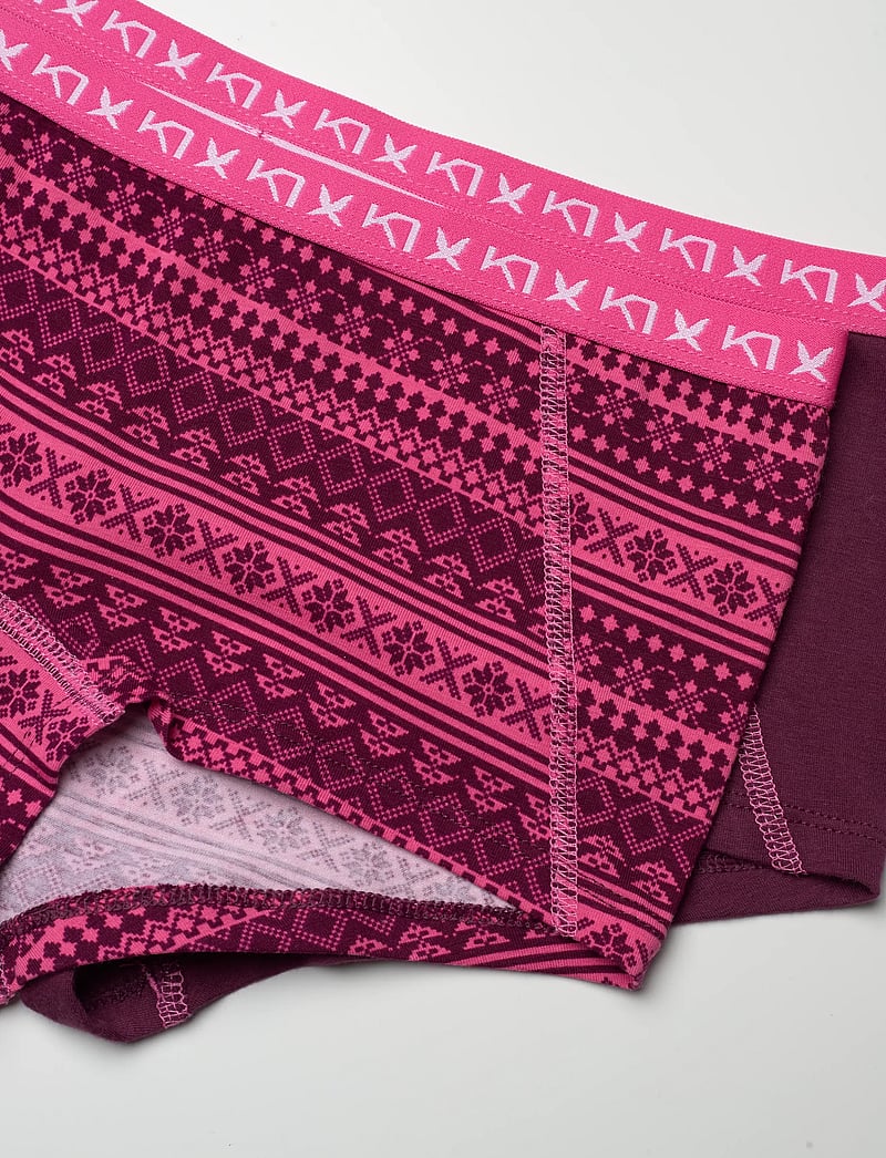 Kari Traa - TINA HIPSTER 2PK - undertøj - wine - 1
