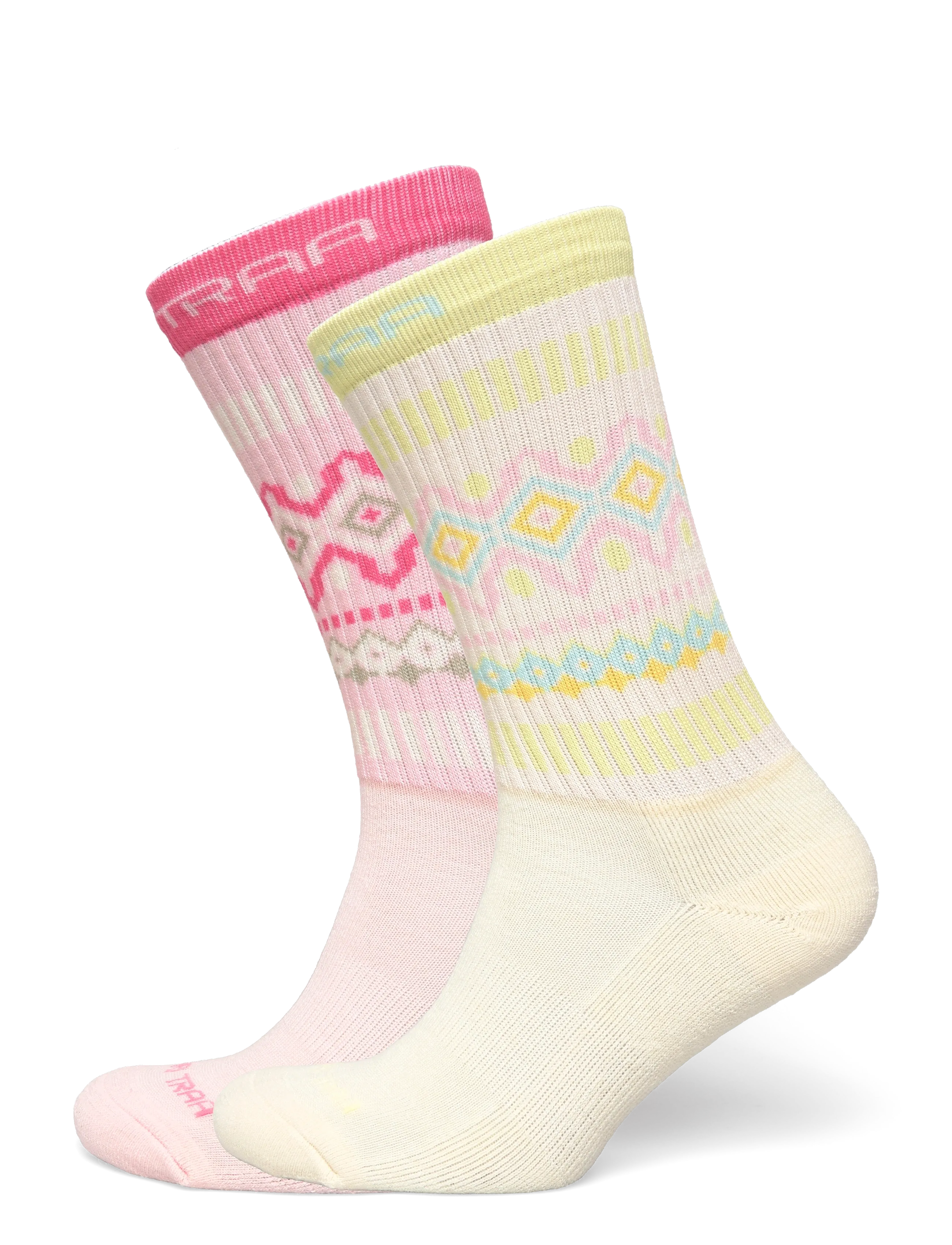 KARI TRAA Puffin Socke 2Pk Patterned - 36-37 - Damen
