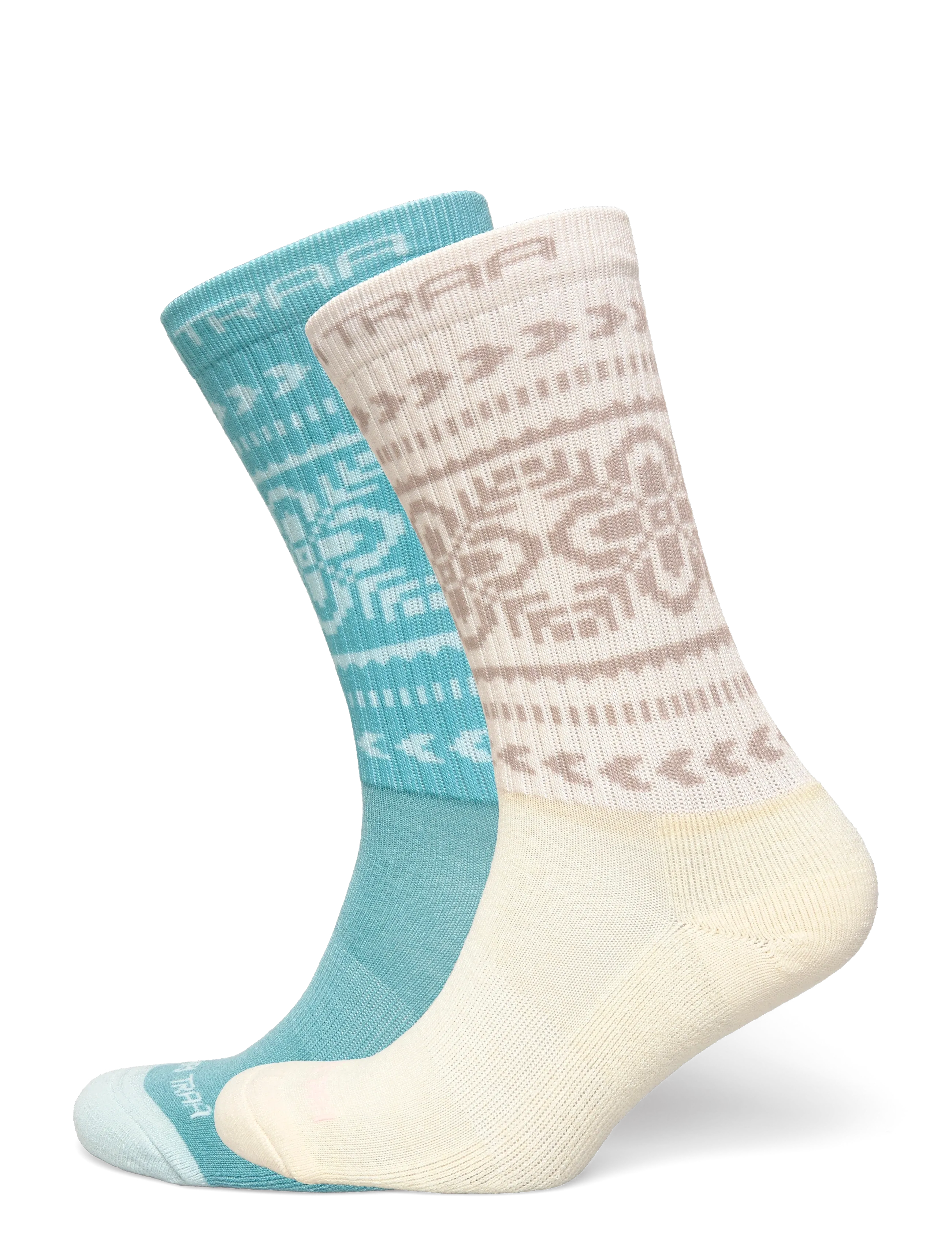 KARI TRAA Puffin Socke 2Pk Cream - 36-37 - Damen