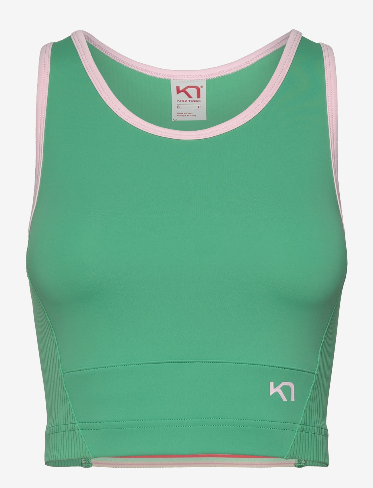 Kari Traa - LINNEA SPORTS TOP - crop-tops - green - 1