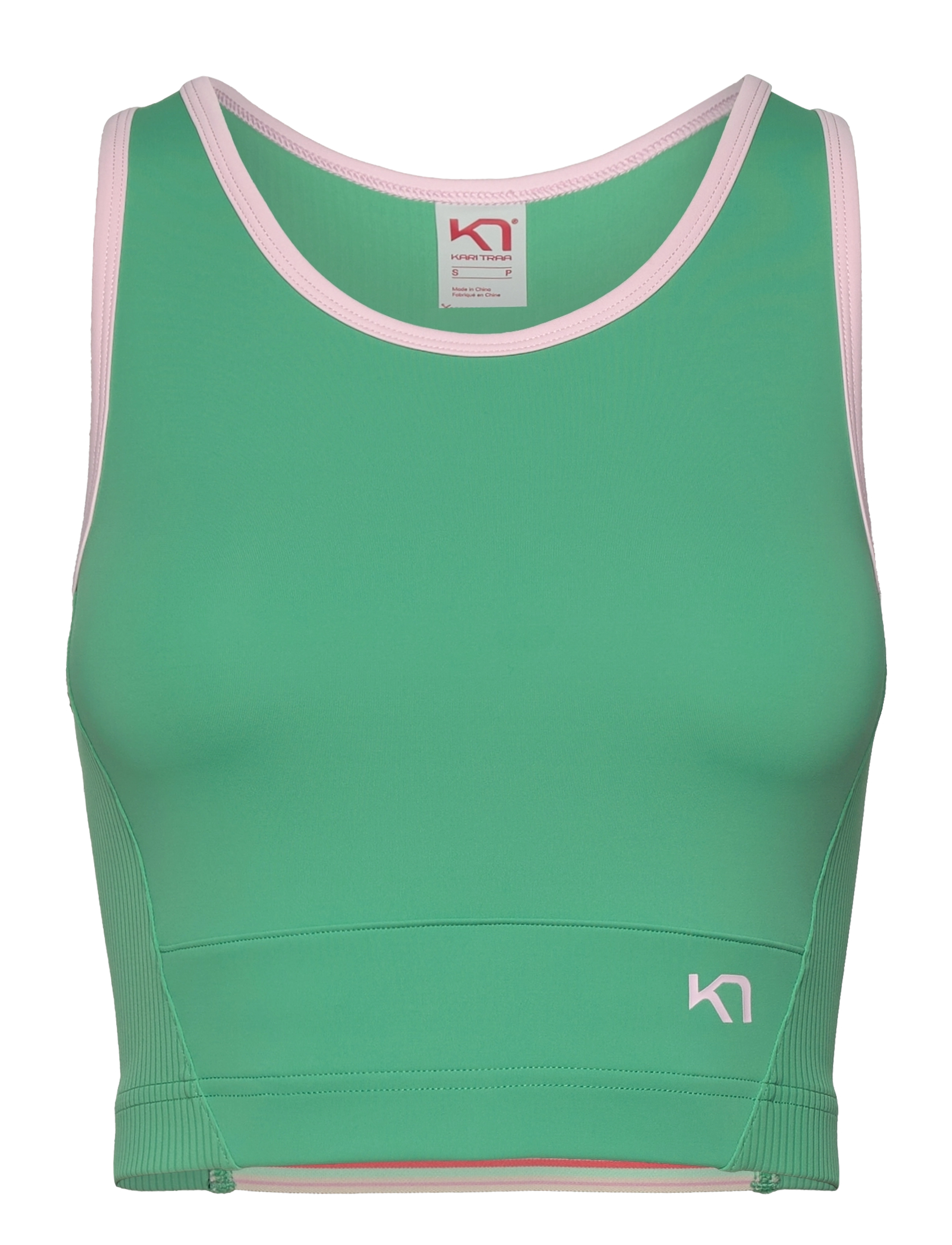 Kari Traa - LINNEA SPORTS TOP - crop tops - green - 1