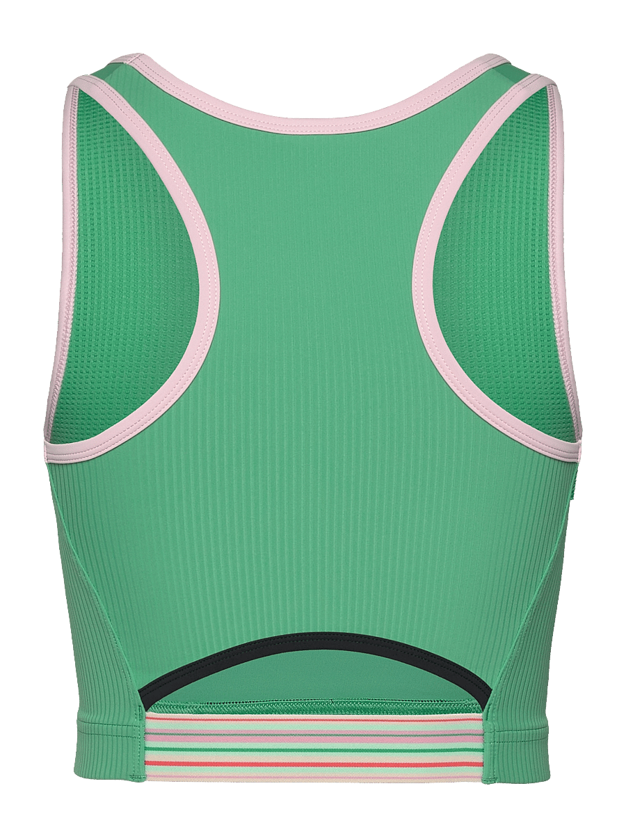 Kari Traa - LINNEA SPORTS TOP - crop tops - green - 2