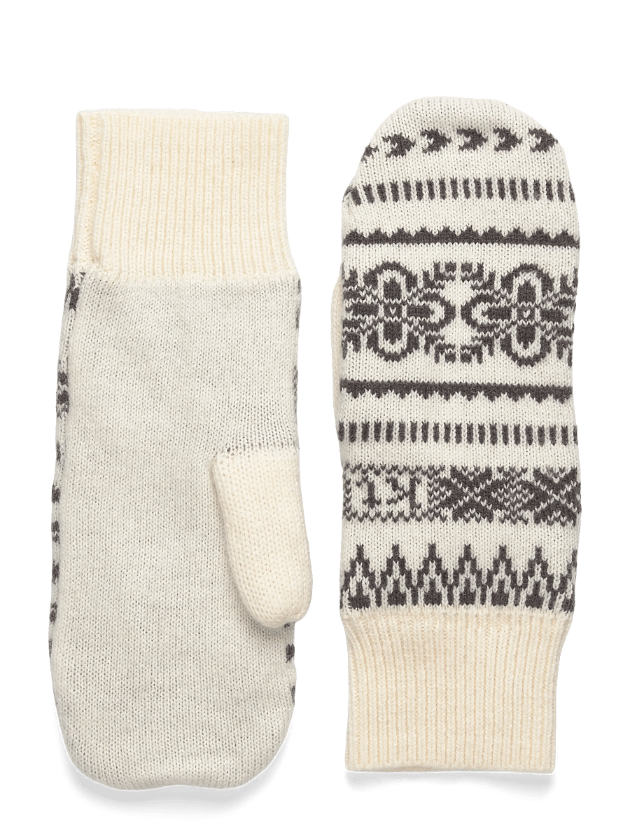 Kari Traa - SELMA KNIT MITTENS - fäustlinge - nwhite - 0