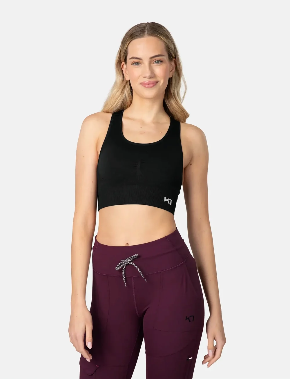 Kari Traa - NESS TOP 2.0 - medium support - black - 0