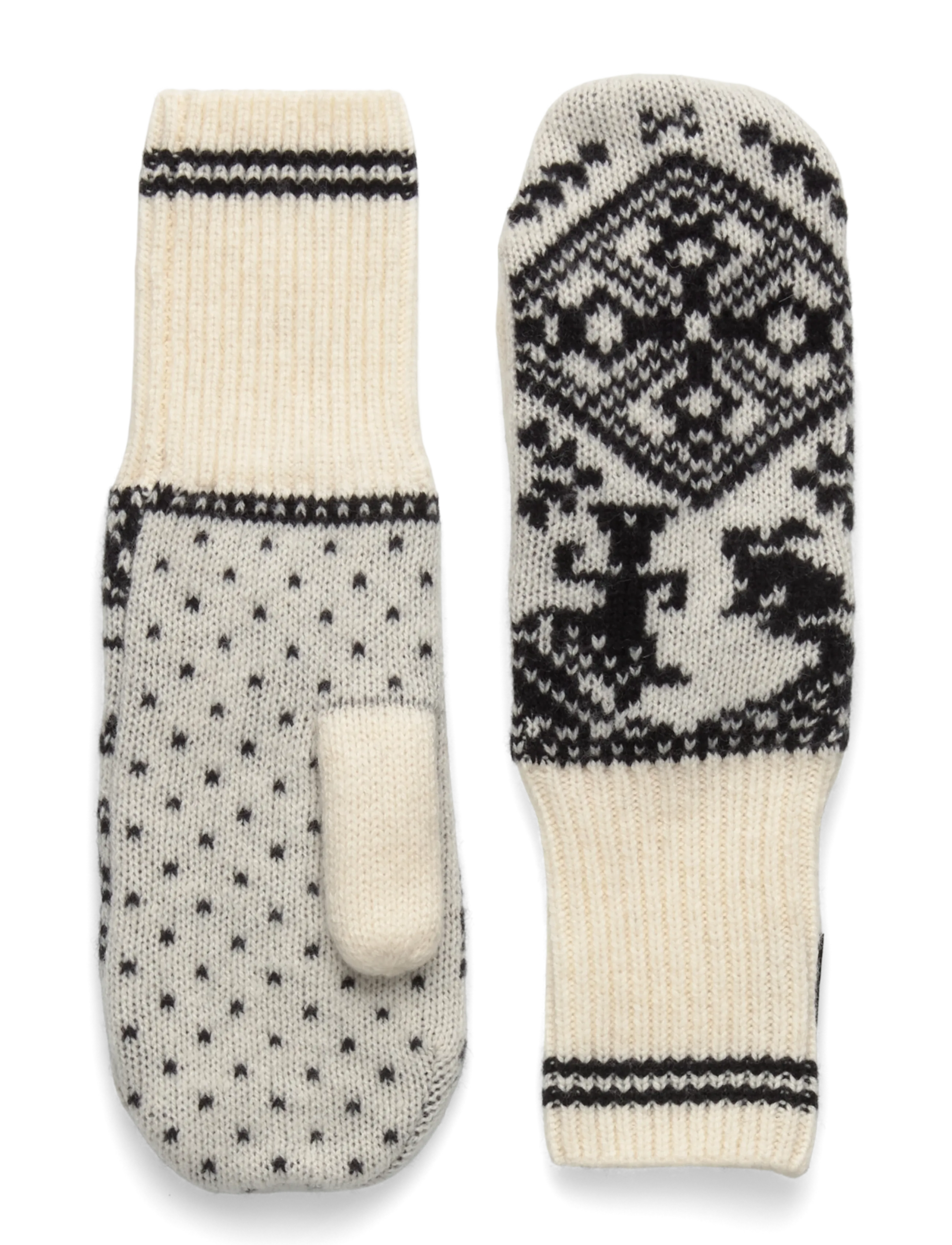 Kari Traa SAGA KNIT MITTENS - Handsker & Vanter - NWHITE / white