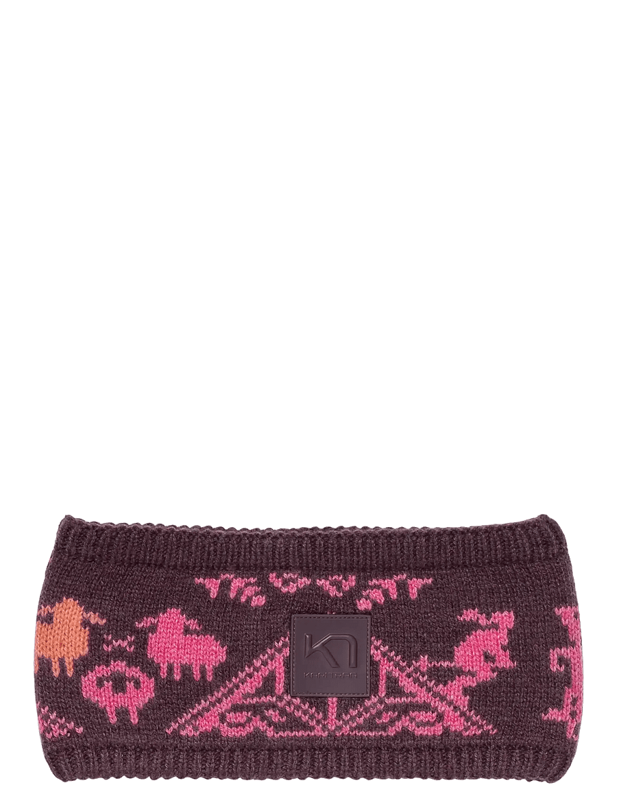 Kari Traa - SAGA KNIT HEADBAND - schals & halswärmer - cocoa - 0