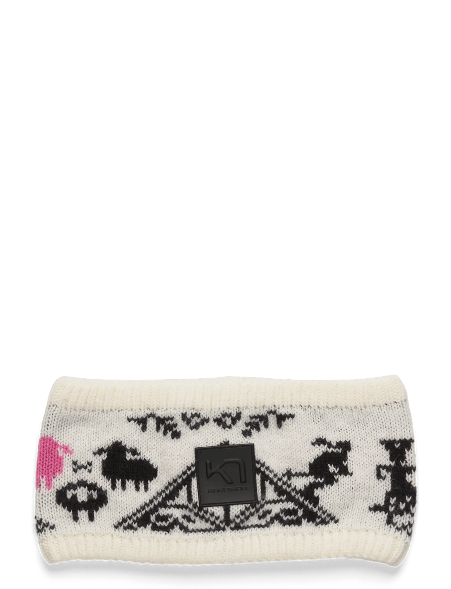 Kari Traa - SAGA KNIT HEADBAND - sallid ja kaelasoojendajad - nwhite - 0