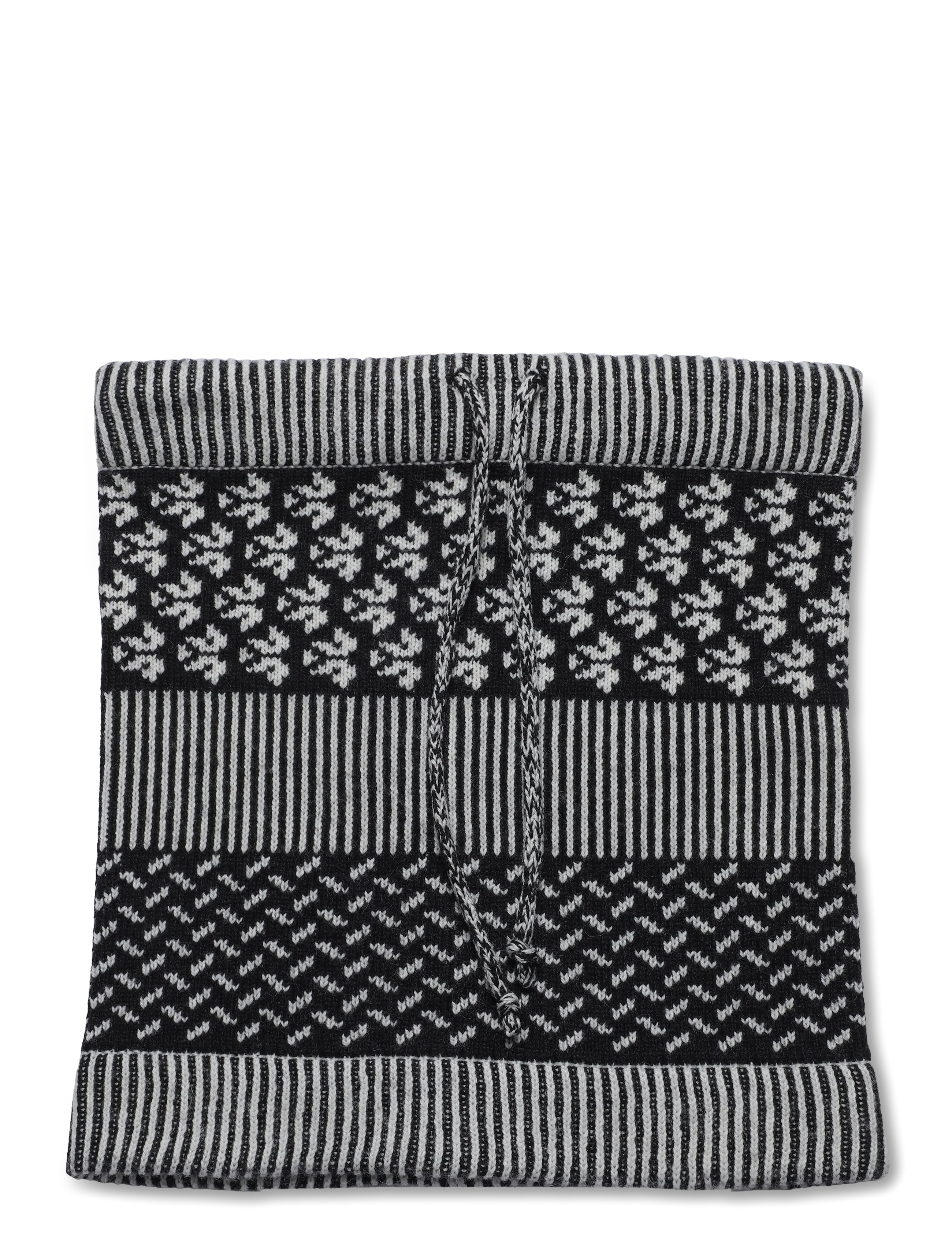 Kari Traa SMEKKER KNIT TUBE - Šalikai ir skarelės - BLACK / black