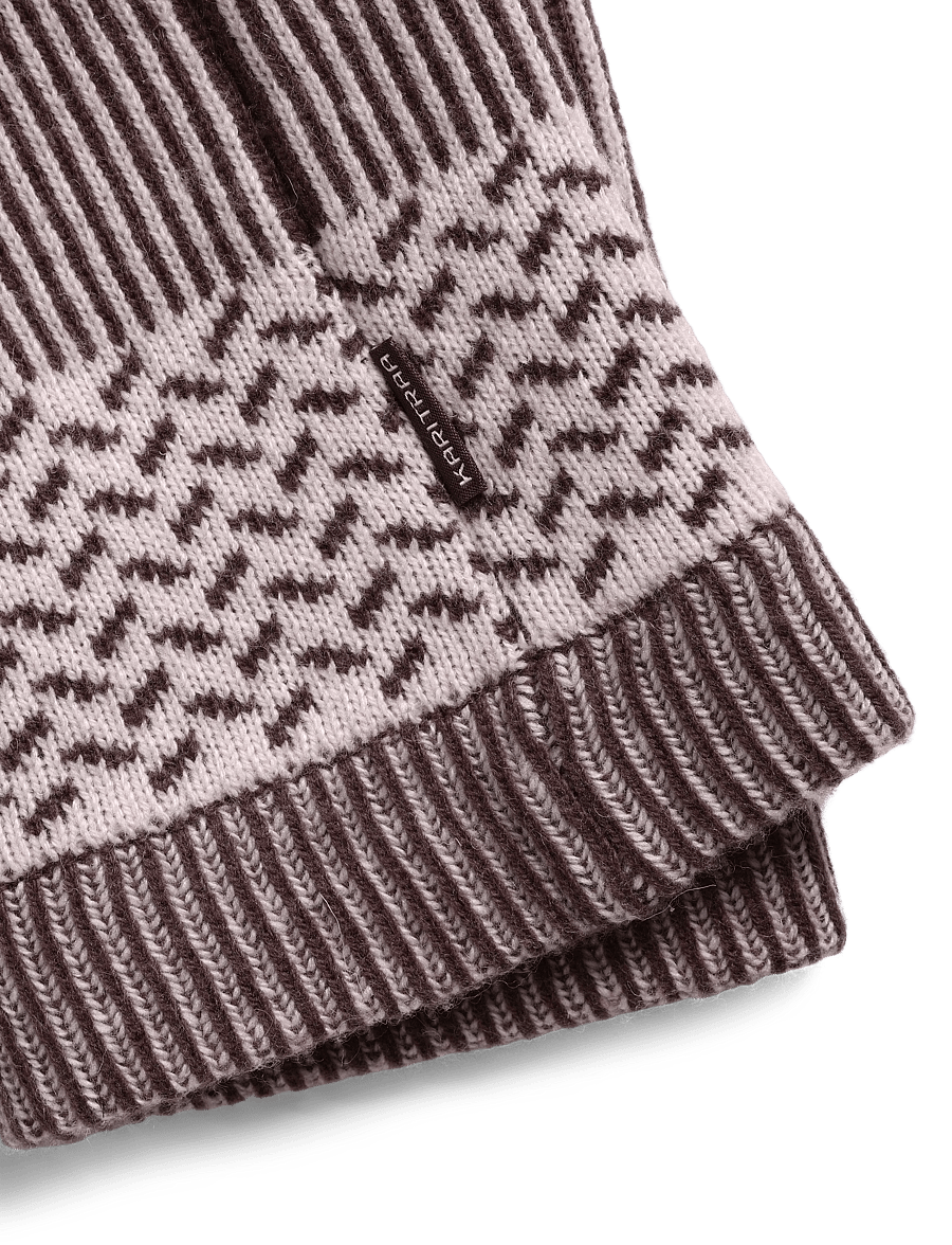 Kari Traa - SMEKKER KNIT TUBE - halstørklæder & halsvarmere - cocoa - 3