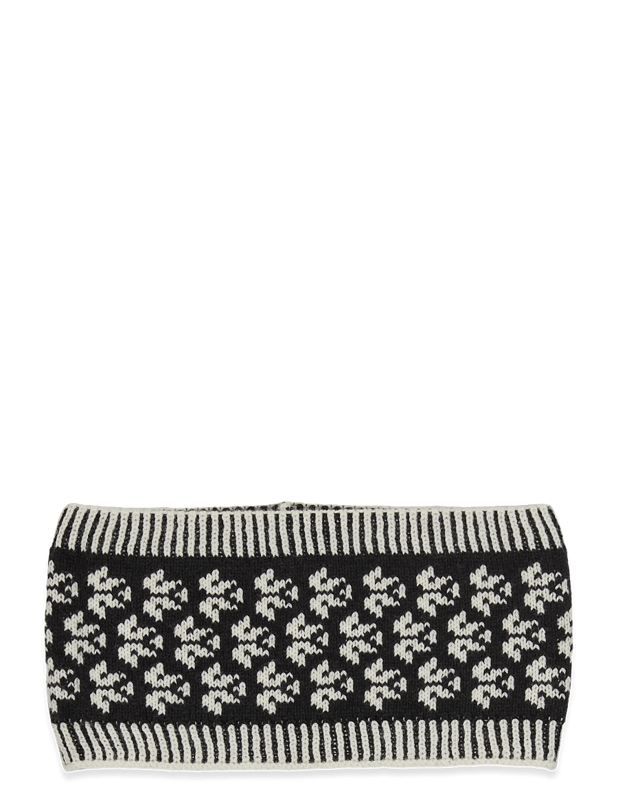 Kari Traa - SMEKKER KNIT HEADBAND - hårbånd - black - 1