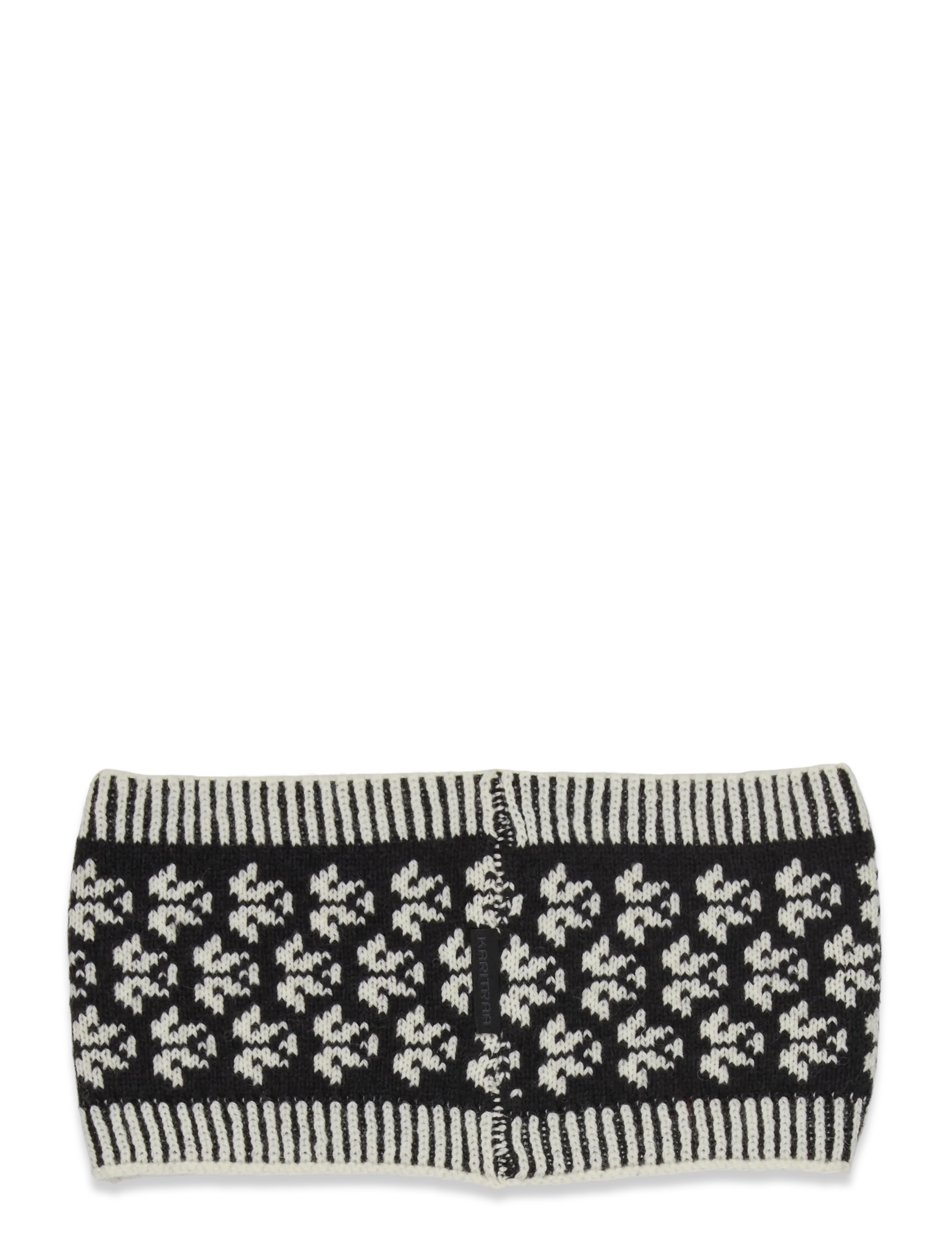 Kari Traa - SMEKKER KNIT HEADBAND - headbands - black - 2