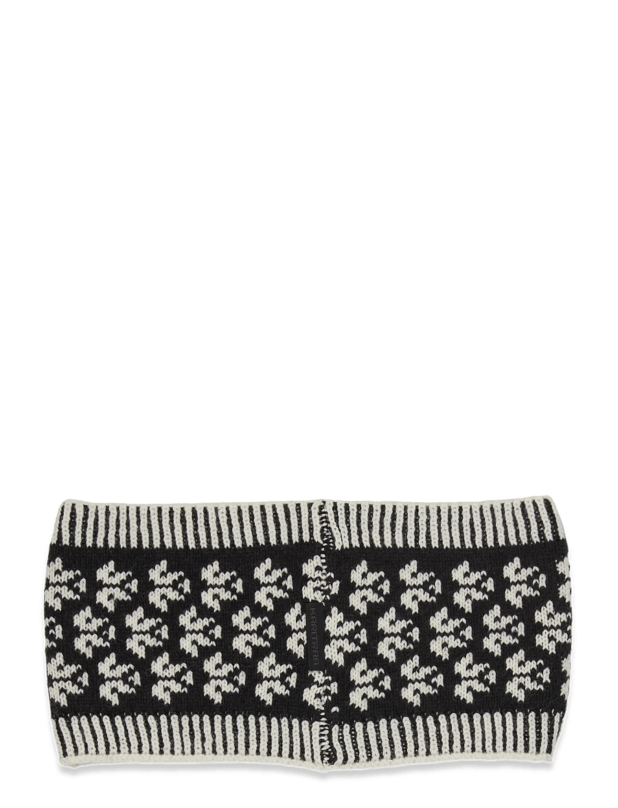 Kari Traa - SMEKKER KNIT HEADBAND - hårbånd - black - 2