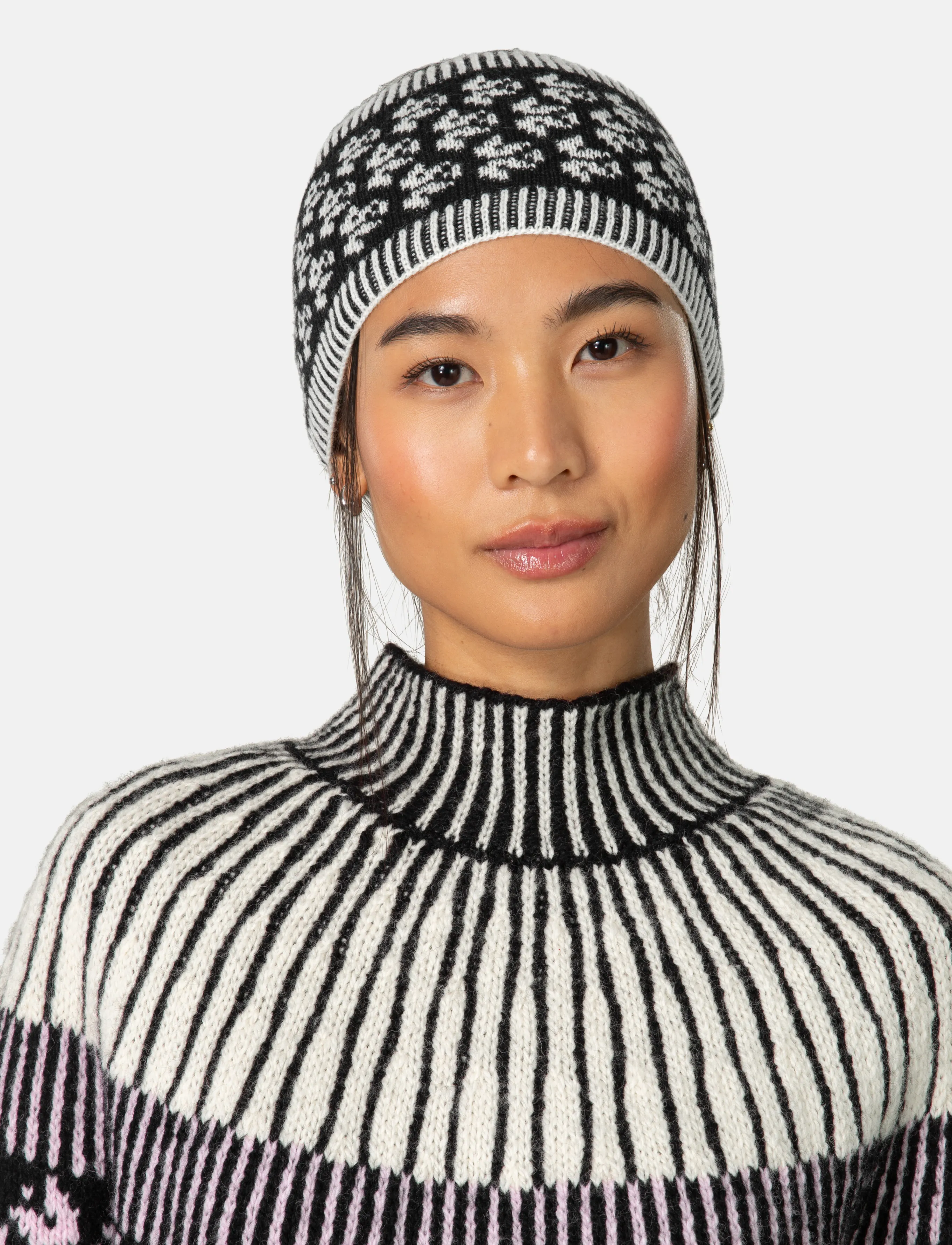 Kari Traa - SMEKKER KNIT HEADBAND - headbands - black - 0
