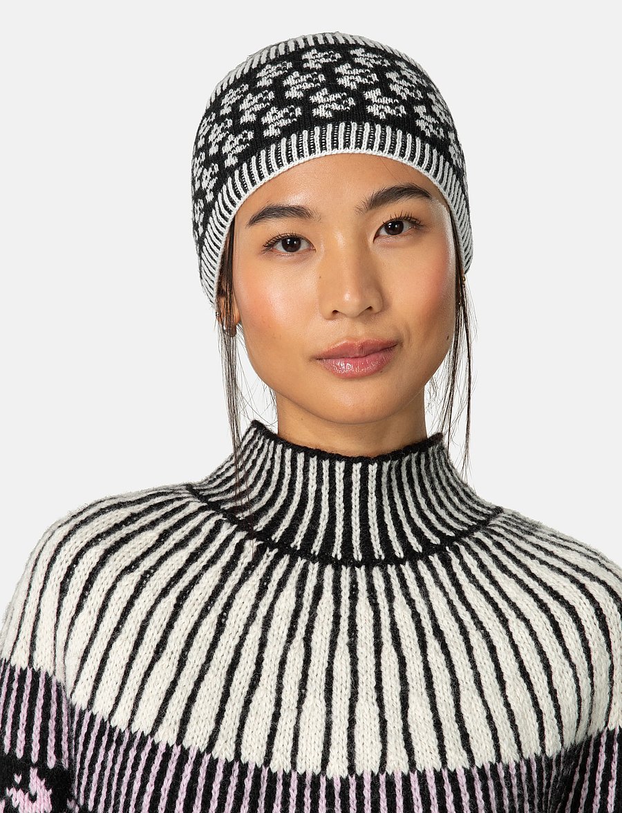 Kari Traa - SMEKKER KNIT HEADBAND - hårbånd - black - 0