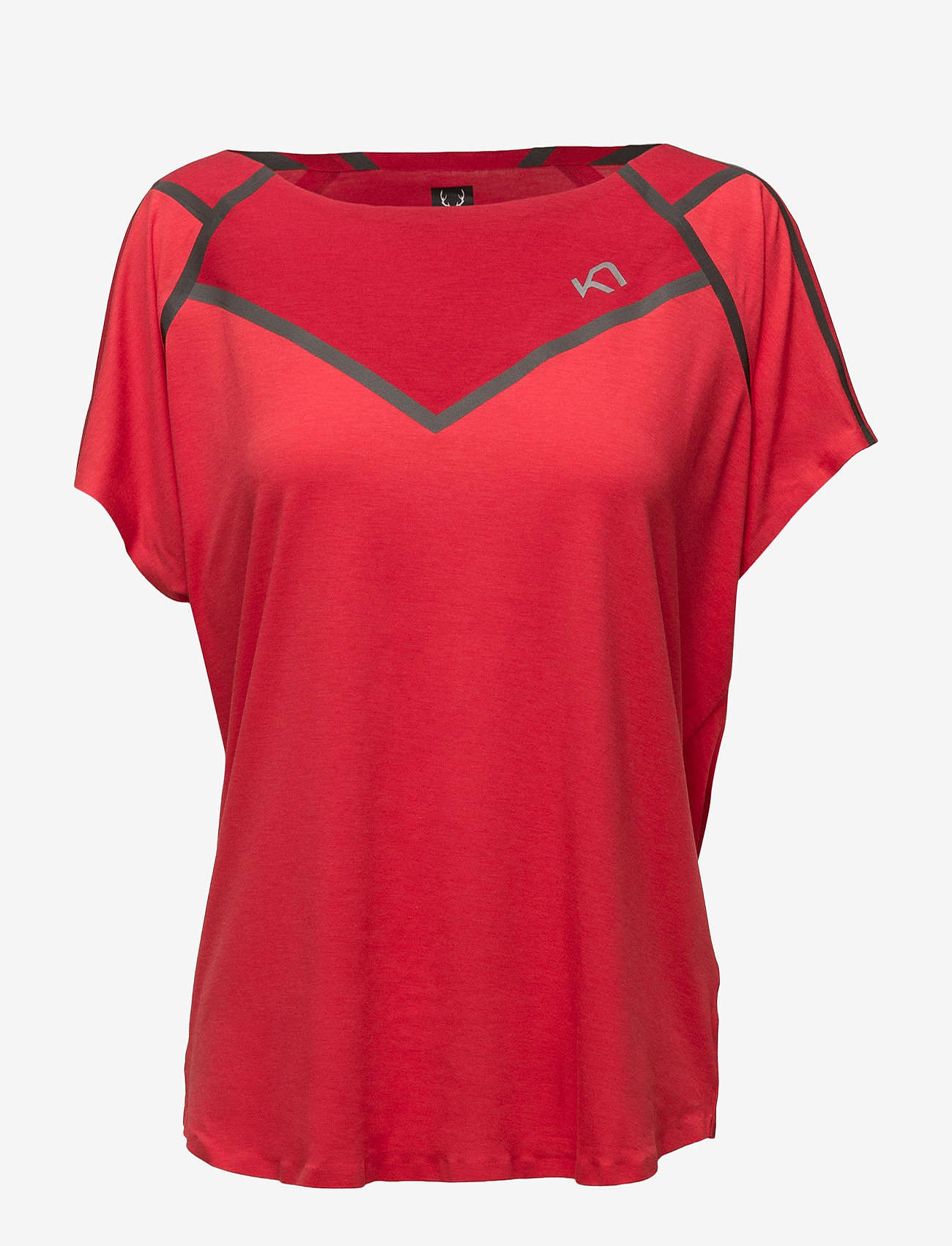 Kari Traa SILJA TEE - T-shirts - CHILI / red