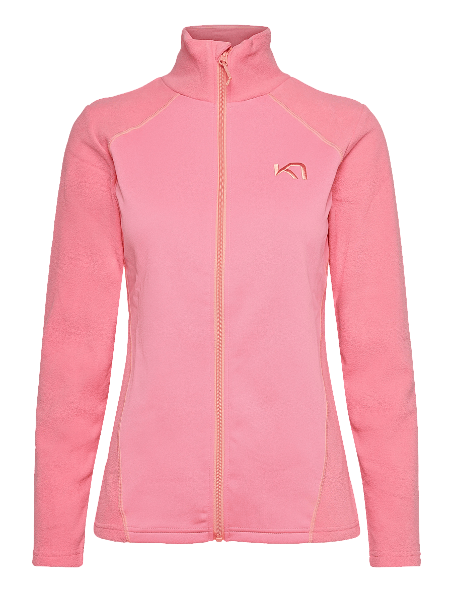 Kari Traa - KARI F/Z FLEECE - overdele - bgum - 0