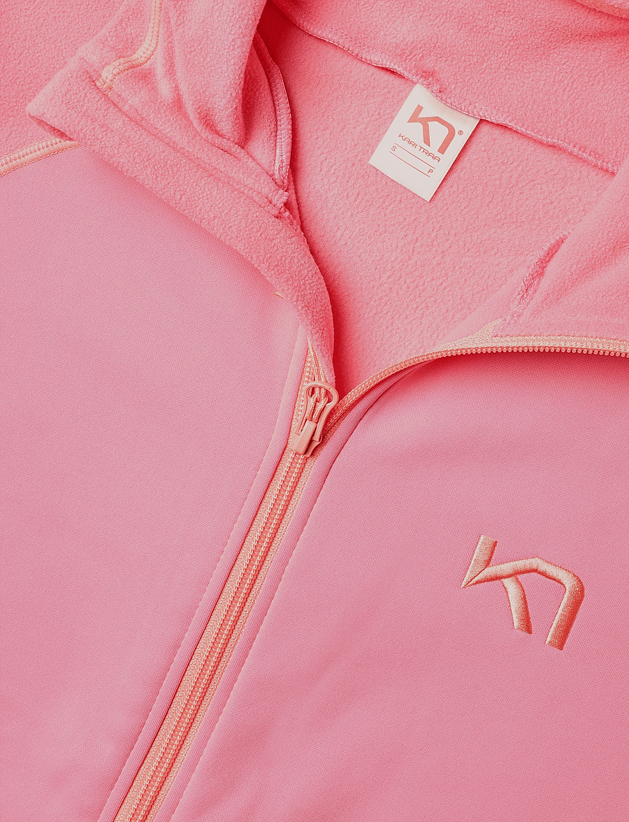 Kari Traa - KARI F/Z FLEECE - overdele - bgum - 2