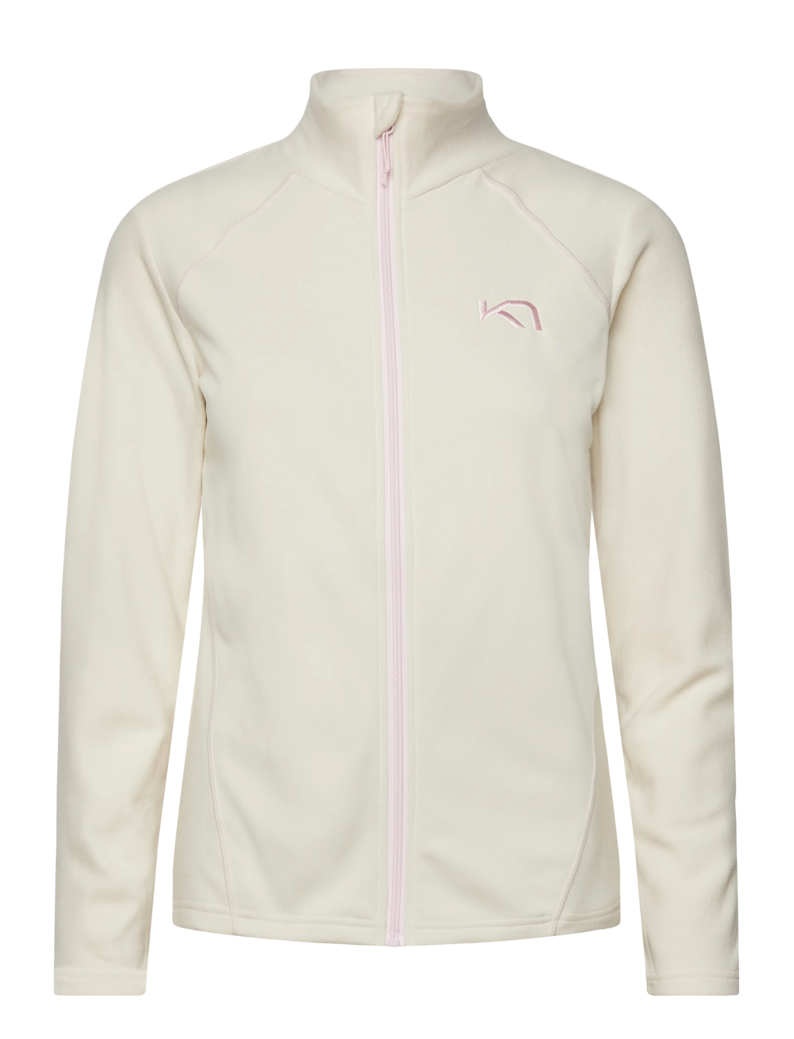 KARI TRAA Kari F/Z Fleece Cream - M - Damen