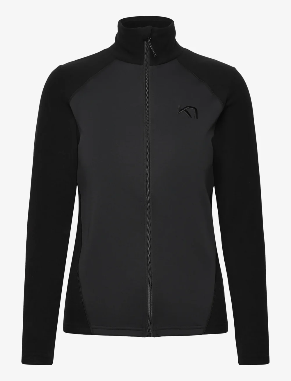 Kari Traa - KARI F/Z FLEECE - fleece og mellemlag - black - 0