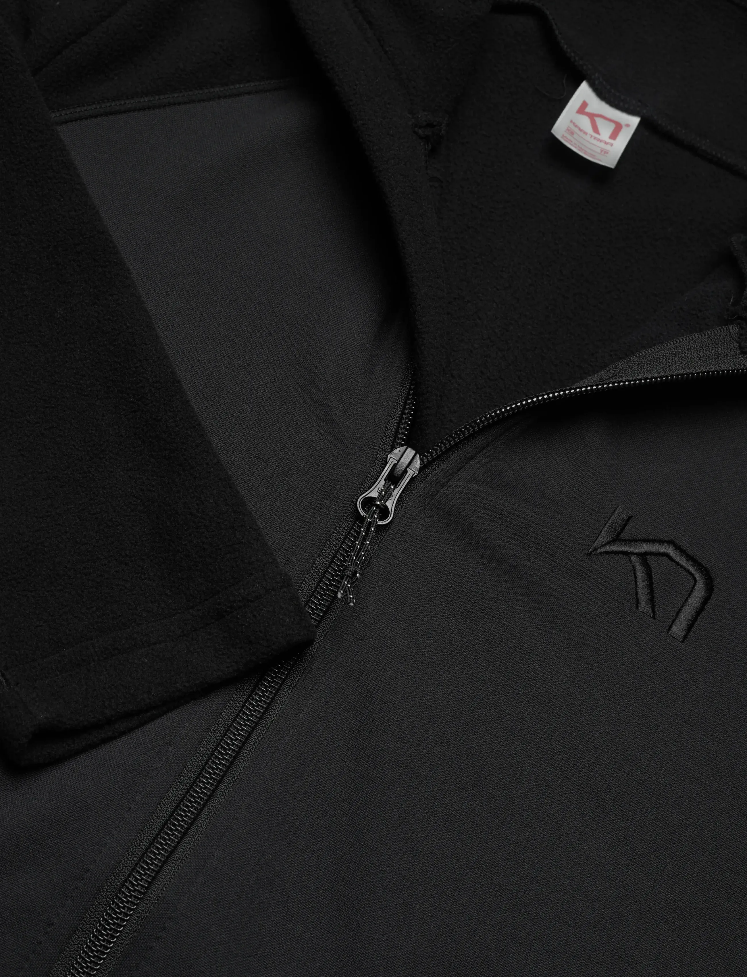 Kari Traa - KARI F/Z FLEECE - tops - black - 2