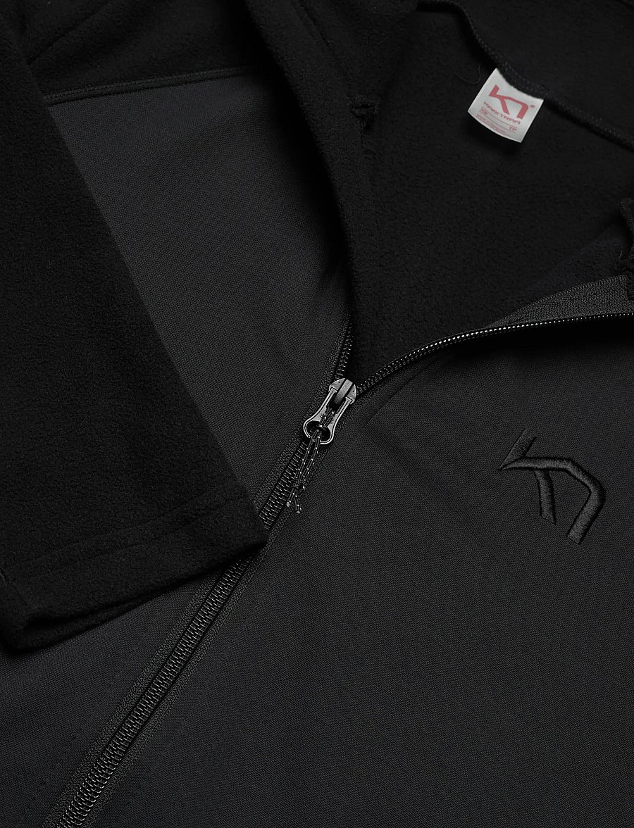 Kari Traa - KARI F/Z FLEECE - tops - black - 2