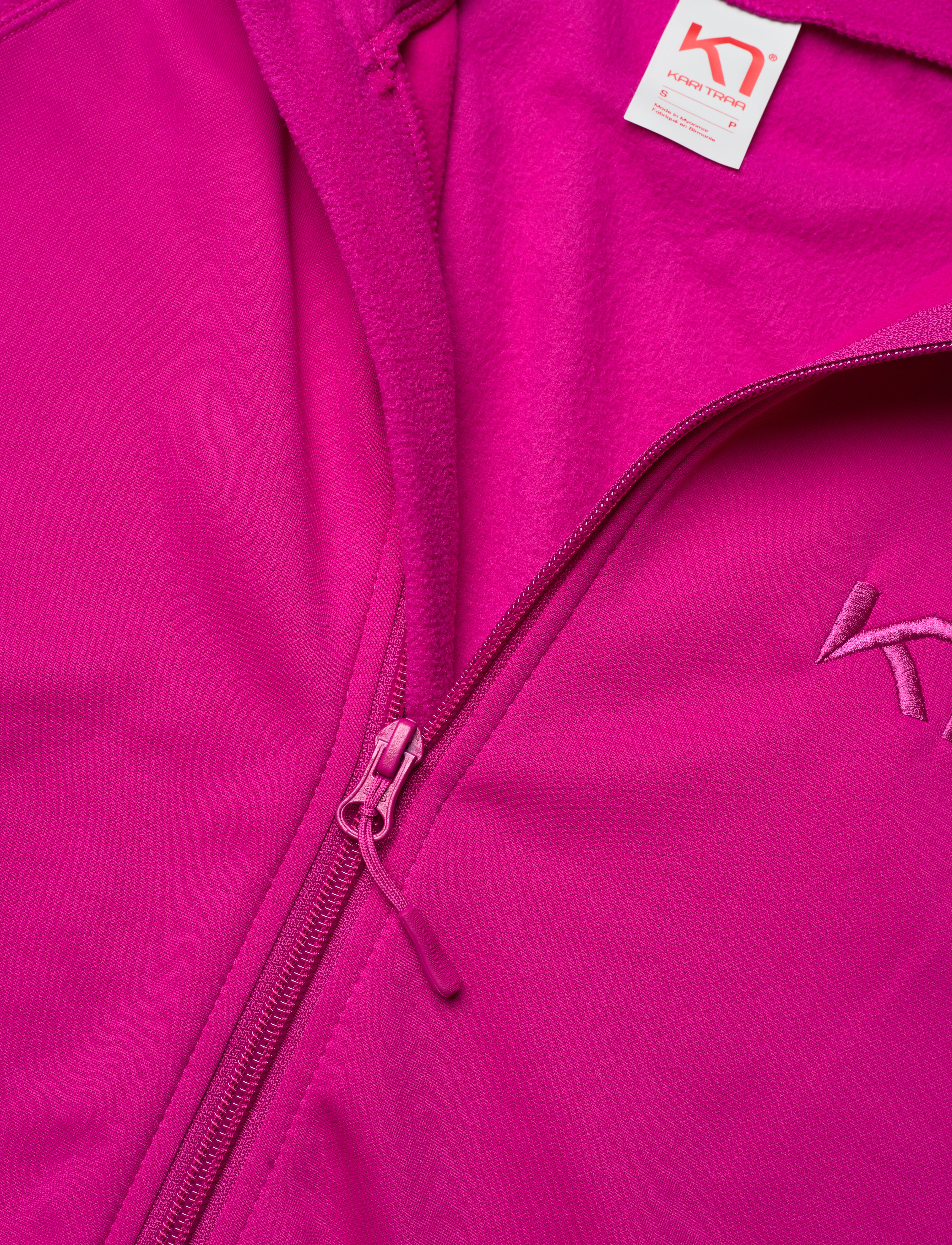 Kari Traa - KARI F/Z FLEECE - laveste priser - fucha - 4