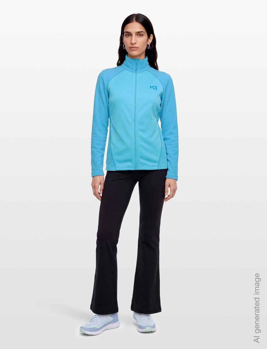 Kari Traa - KARI F/Z FLEECE - oberteile - ocea - 0