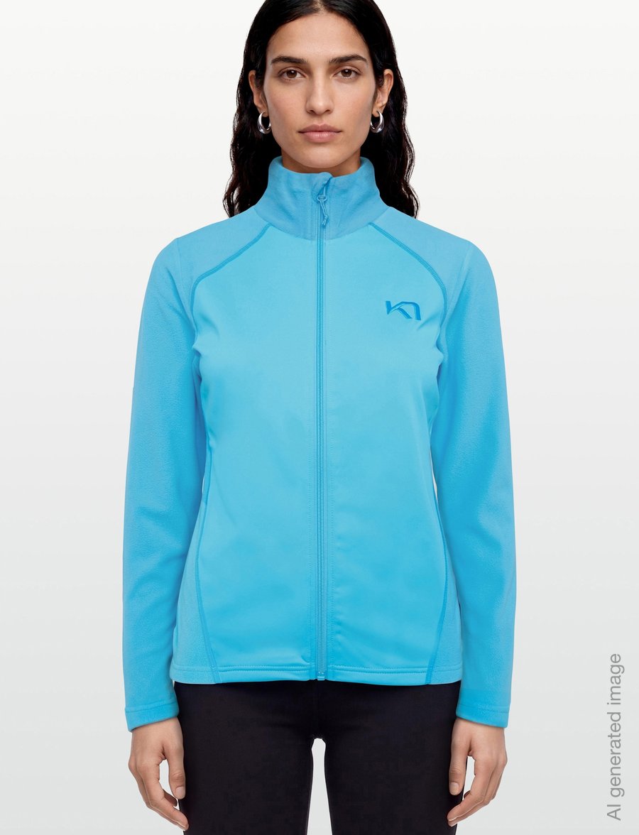Kari Traa - KARI F/Z FLEECE - oberteile - ocea - 3
