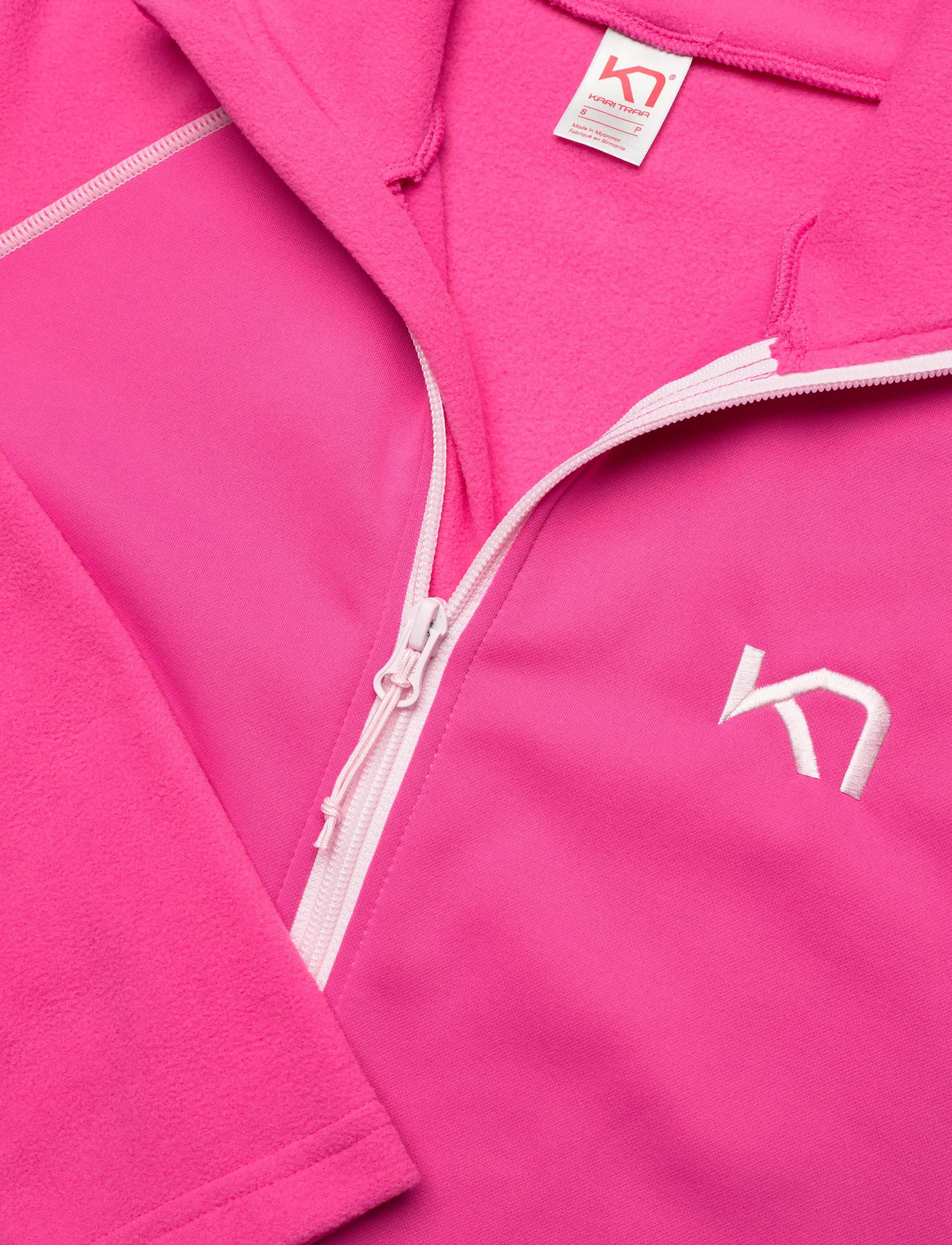 Kari Traa - KARI F/Z FLEECE - overdele - spink - 2