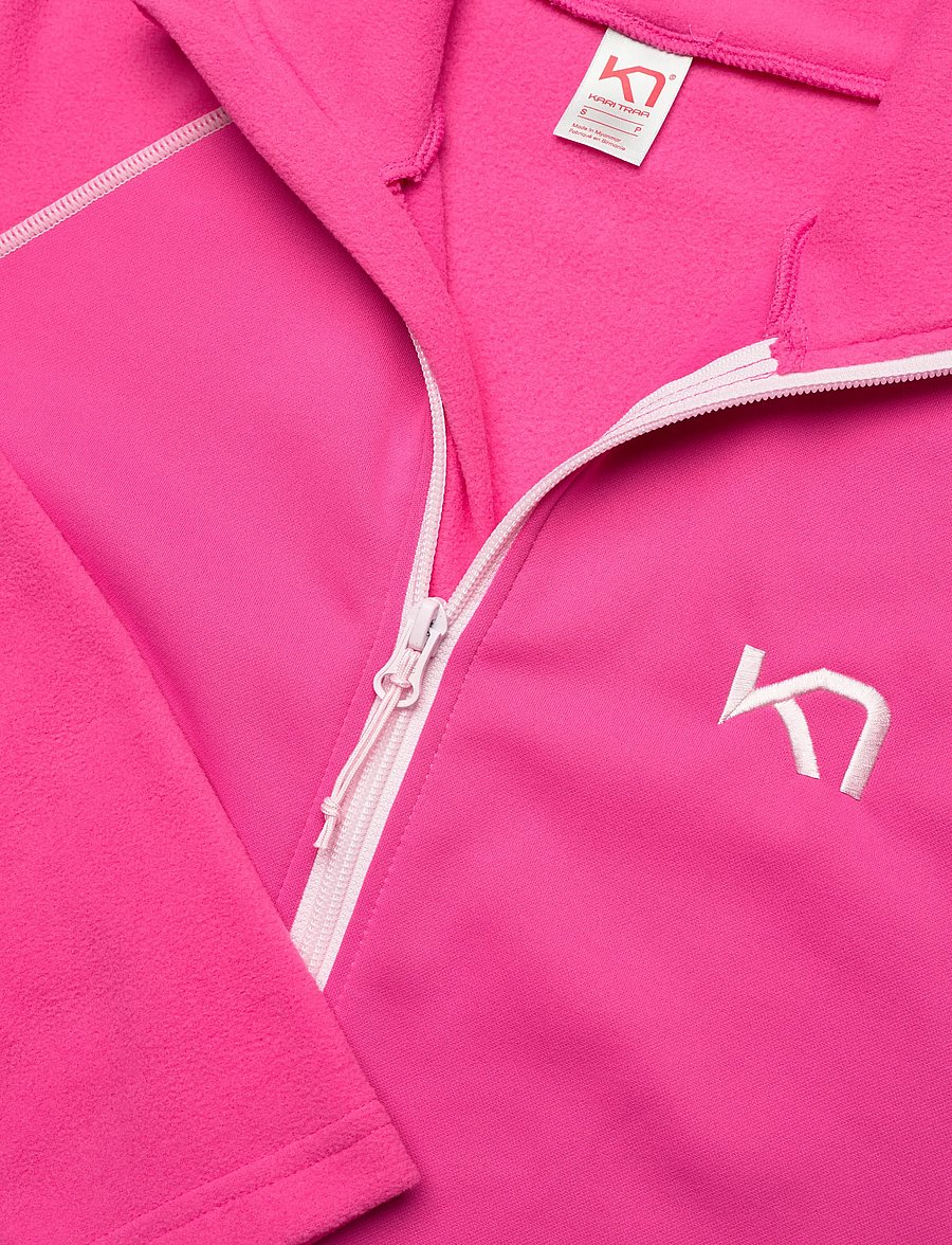 Kari Traa - KARI F/Z FLEECE - overdele - spink - 2