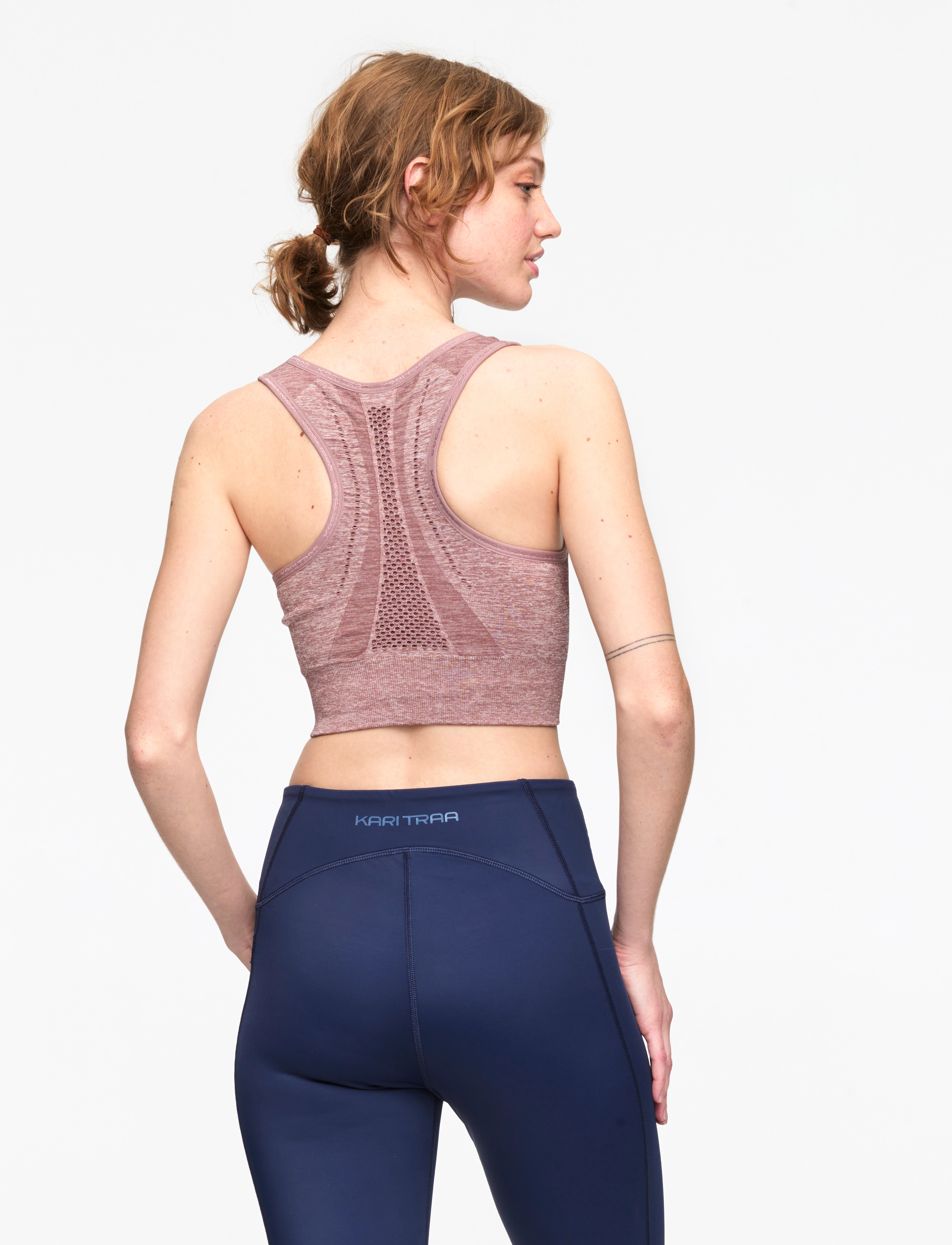 Kari Traa - NESS - sport-bh: medium support - taupe - 3