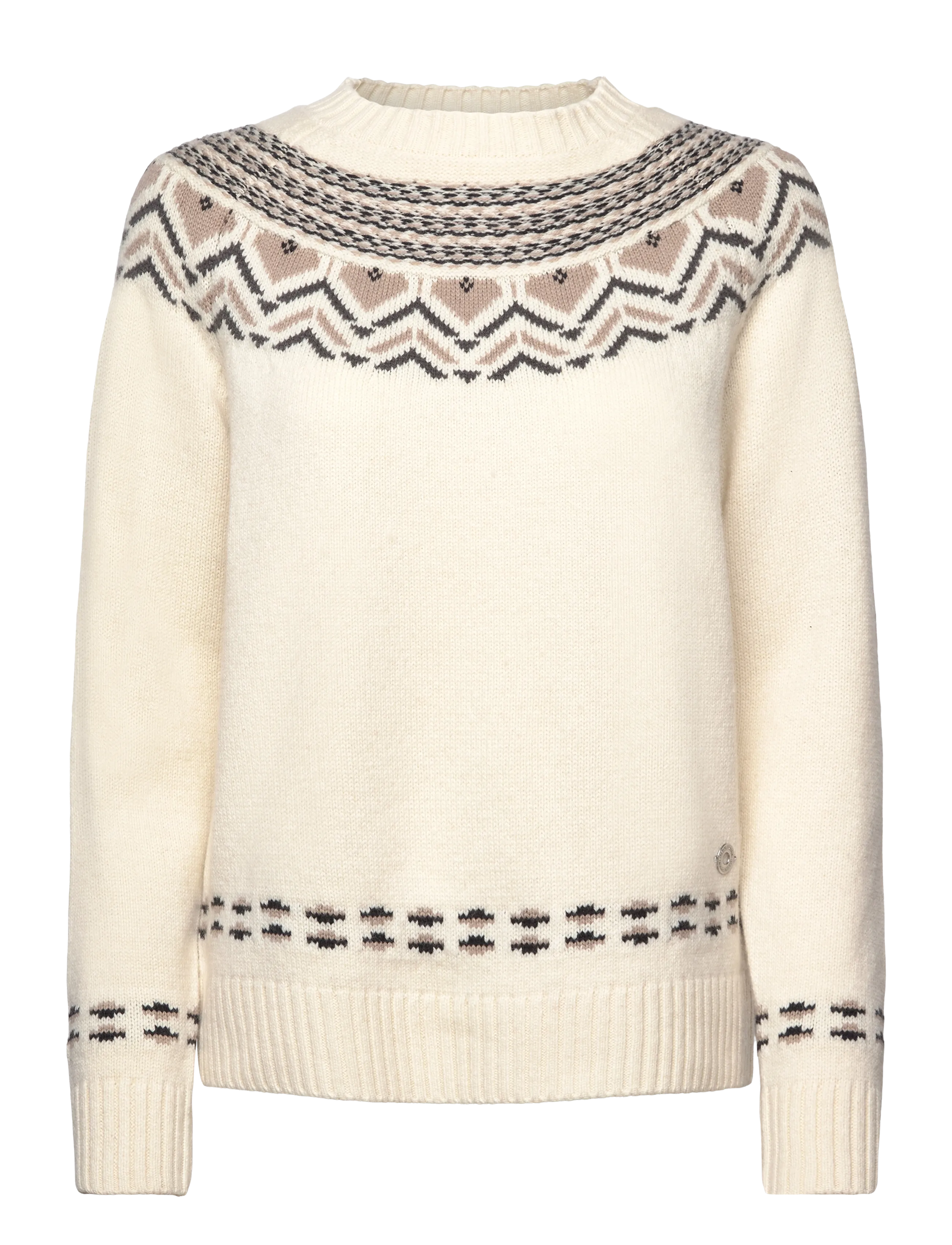 KARI TRAA Sundve Knit Cream - L - Damen
