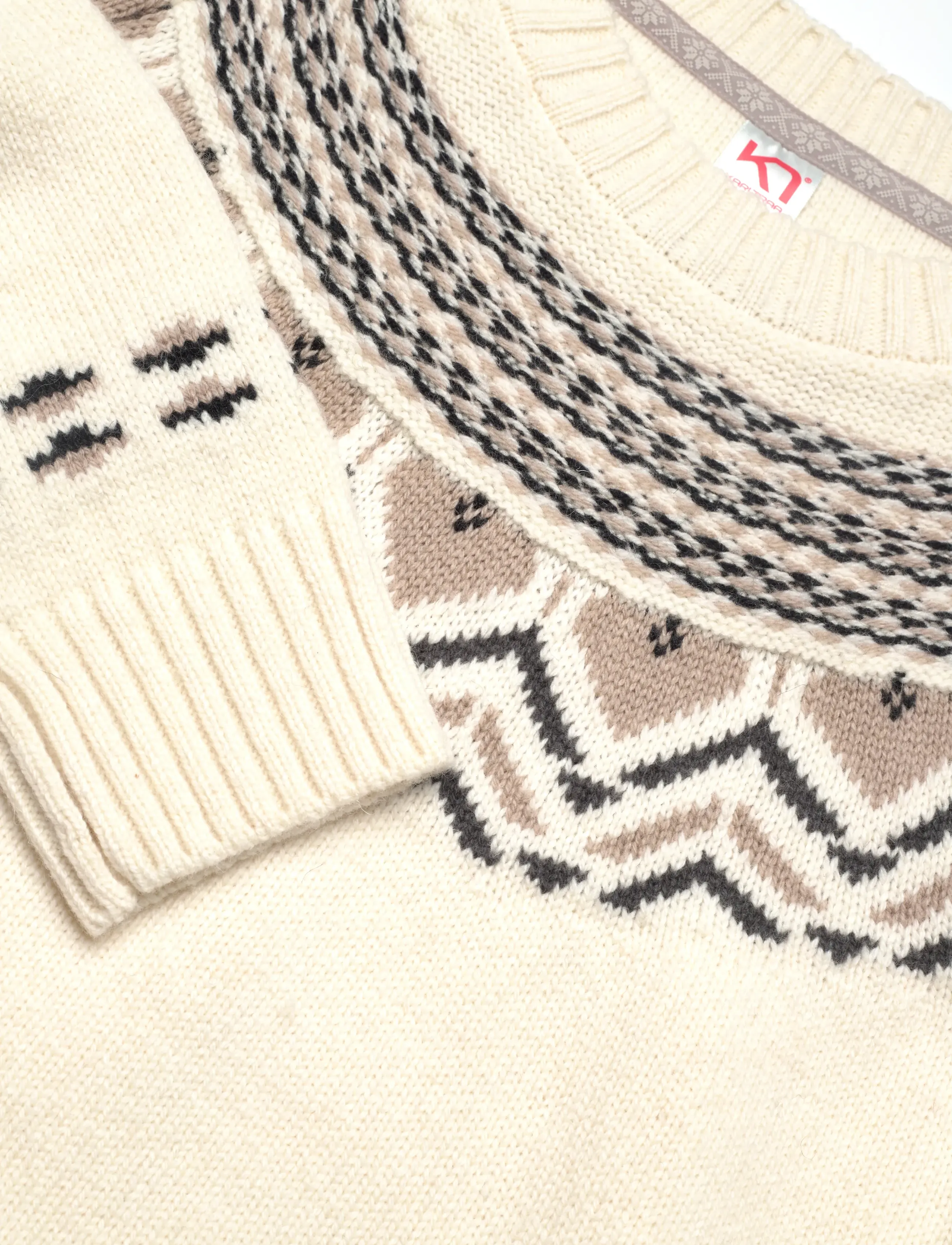 Kari Traa - SUNDVE KNIT - sweatshirts - nwhit - 2