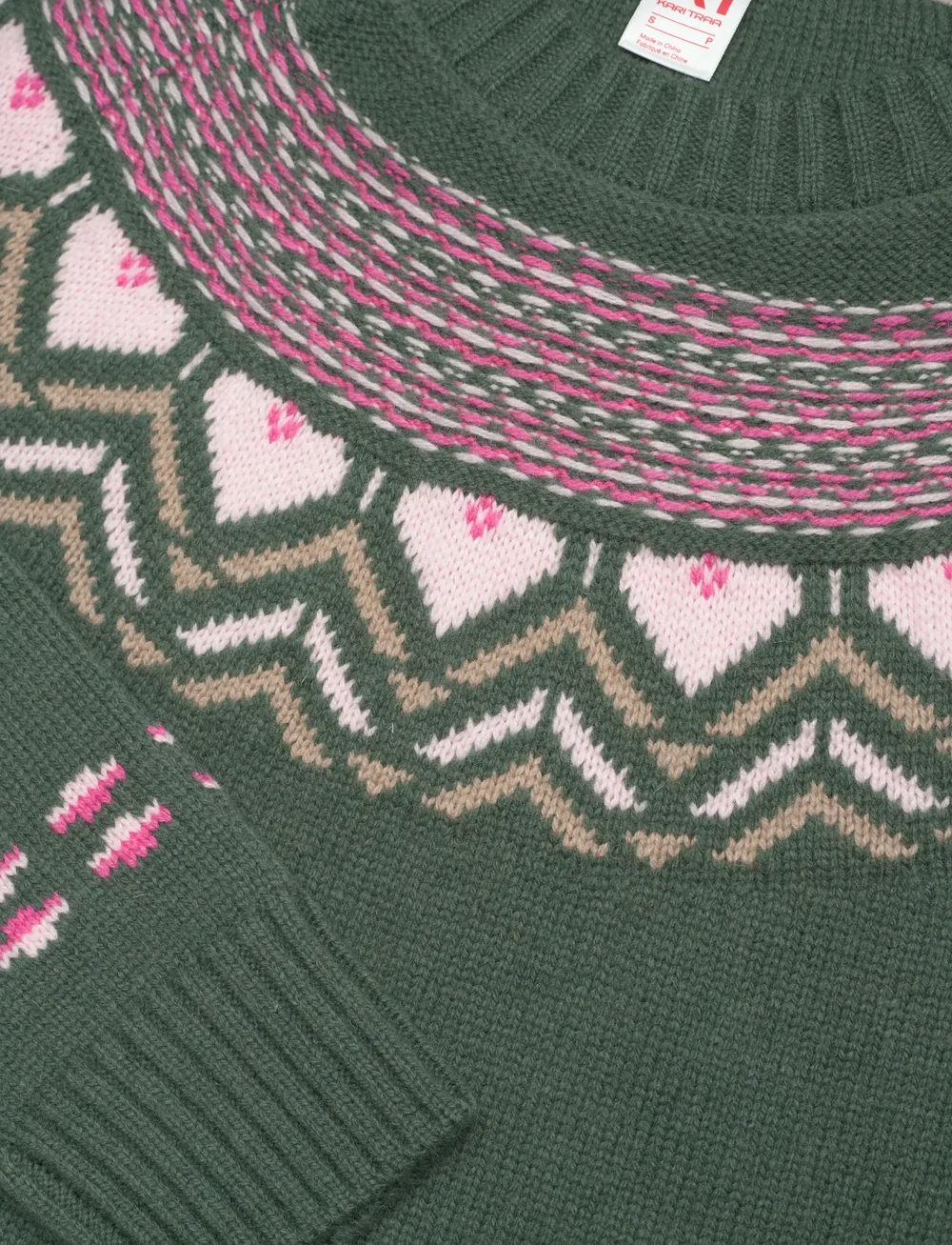 Kari Traa - SUNDVE KNIT - sweatshirts - thyme - 2