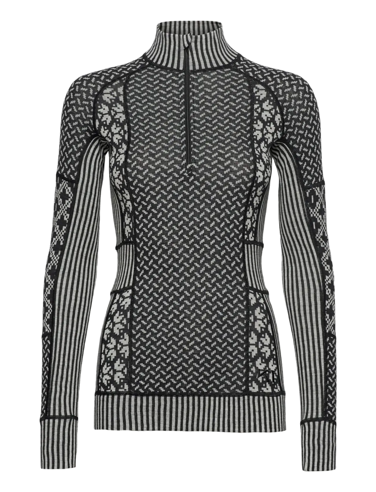 KARI TRAA Smekker H/Z Schwarz - XL - Damen
