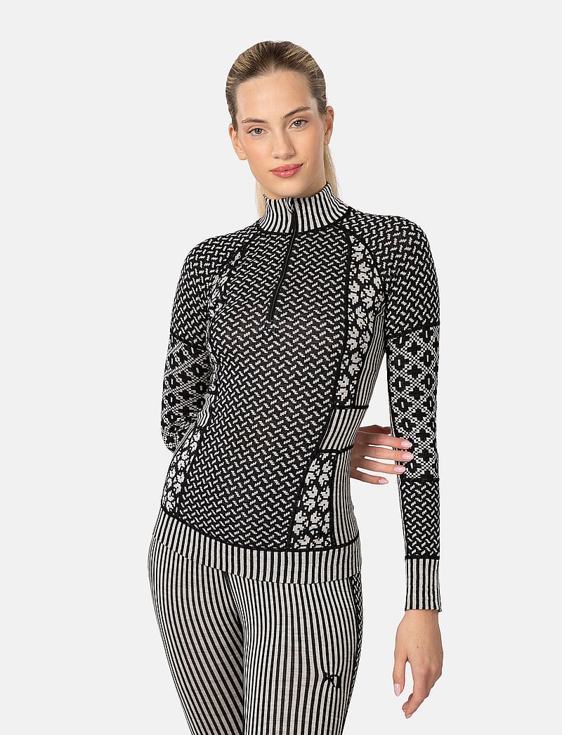 Kari Traa - SMEKKER H/Z - underställströjor - black - 0