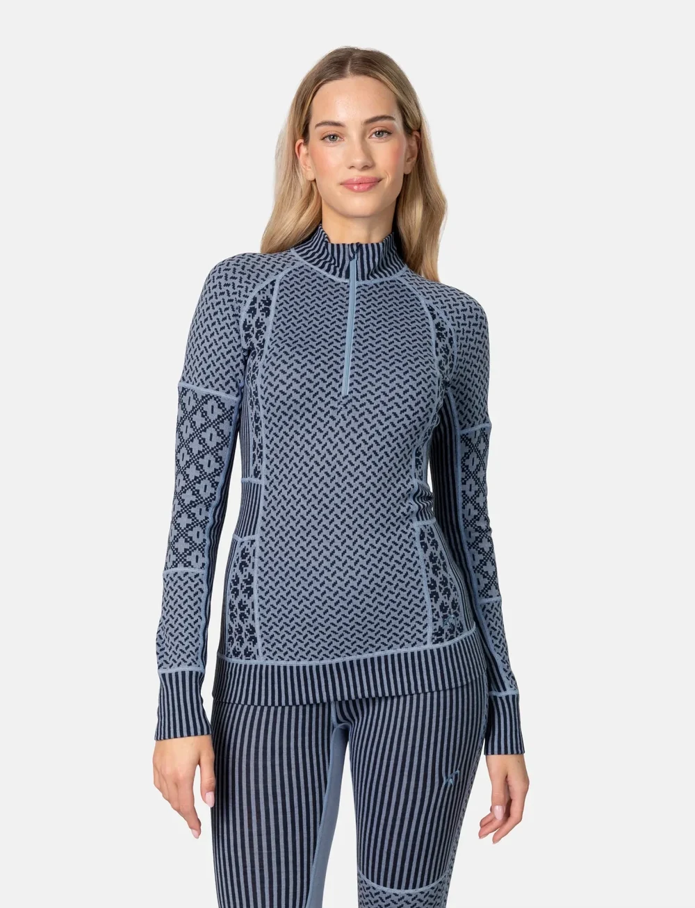 Kari Traa - SMEKKER H/Z - termoundertrøjer - iris - 0