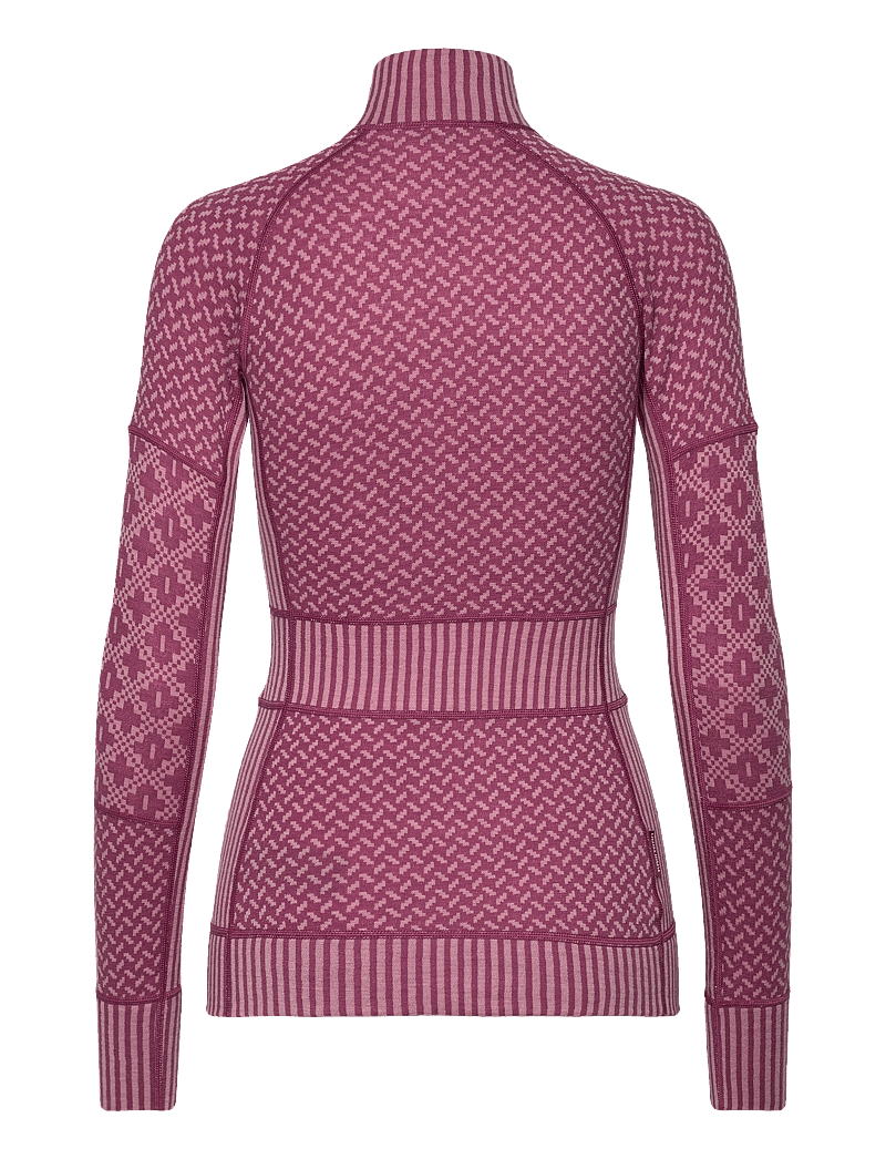 Kari Traa - SMEKKER H/Z - termoundertrøjer - plum - 2