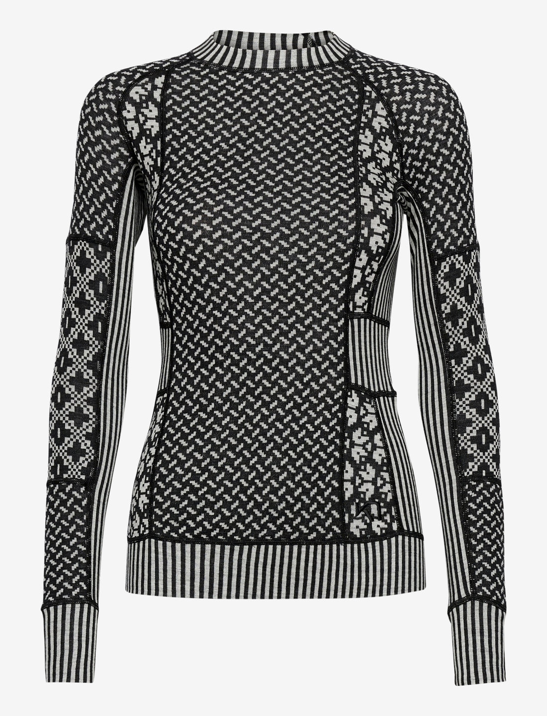 Kari Traa - SMEKKER LS - termoundertrøjer - black - 1