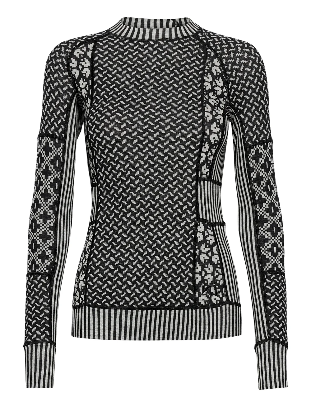 Kari Traa - SMEKKER LS - underställströjor - black - 1