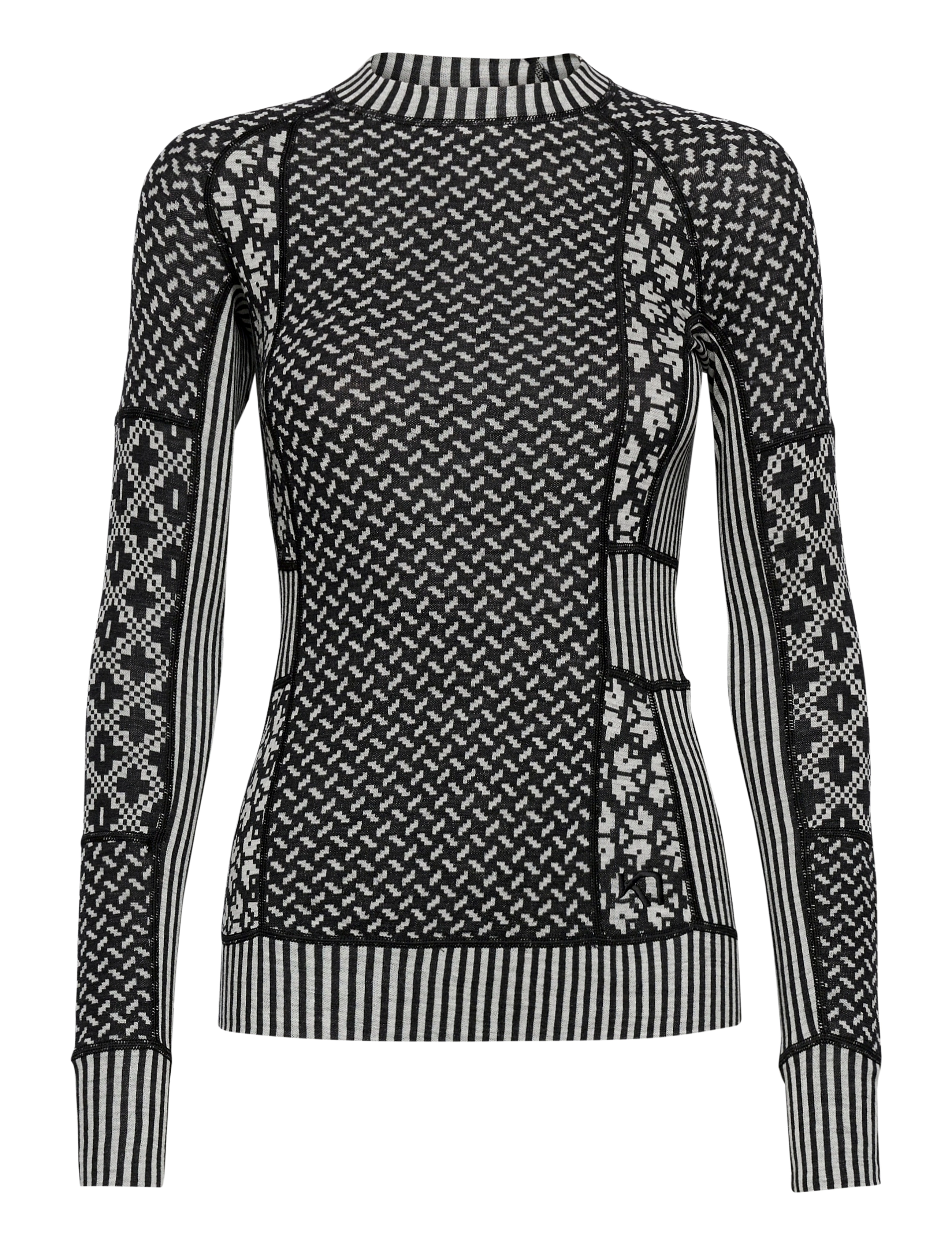 Kari Traa SMEKKER LS - Neuheiten - BLACK / black