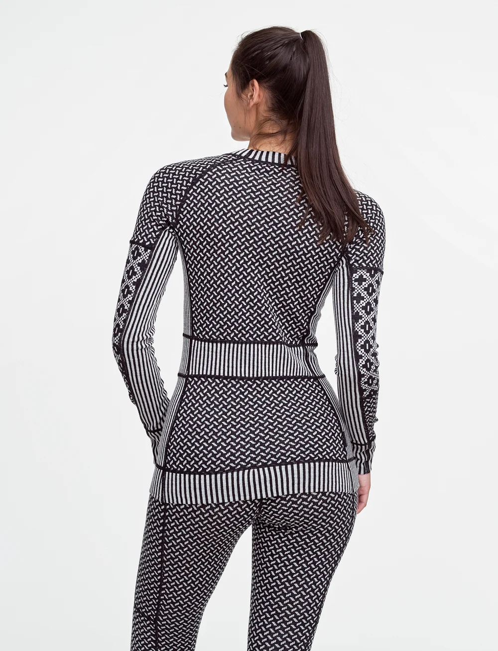 Kari Traa - SMEKKER LS - termoundertrøjer - black - 3
